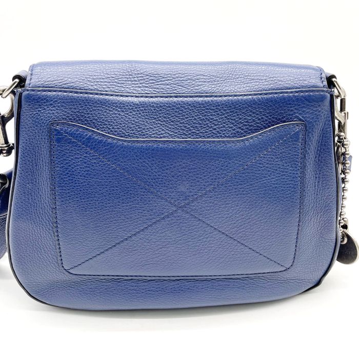 Marc Jacobs Marc Jacobs Nomad Recruit Saddlebag Crossbody Bag Dark Blue Grailed