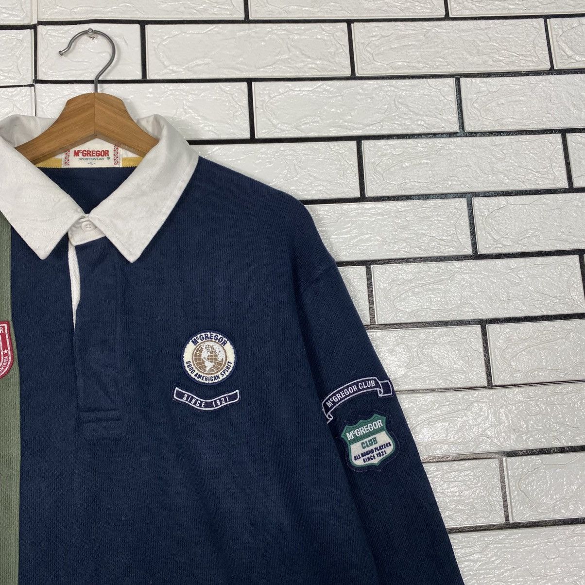 Japanese Brand Vintage Rugby Collar Long Sleeve Mc Gregor Issey Miyake Size US L / EU 52-54 / 3 - 7 Thumbnail