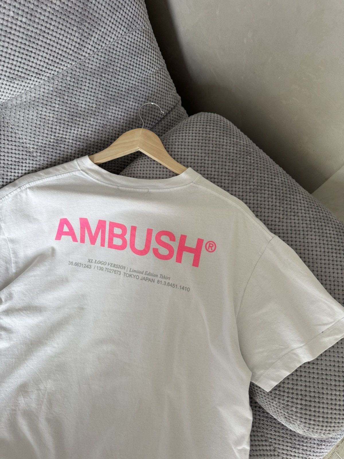 Ambush Design Ambush Tokyo Japan Limited Edition XL Logo Version Tee Size US M / EU 48-50 / 2 - 7 Thumbnail