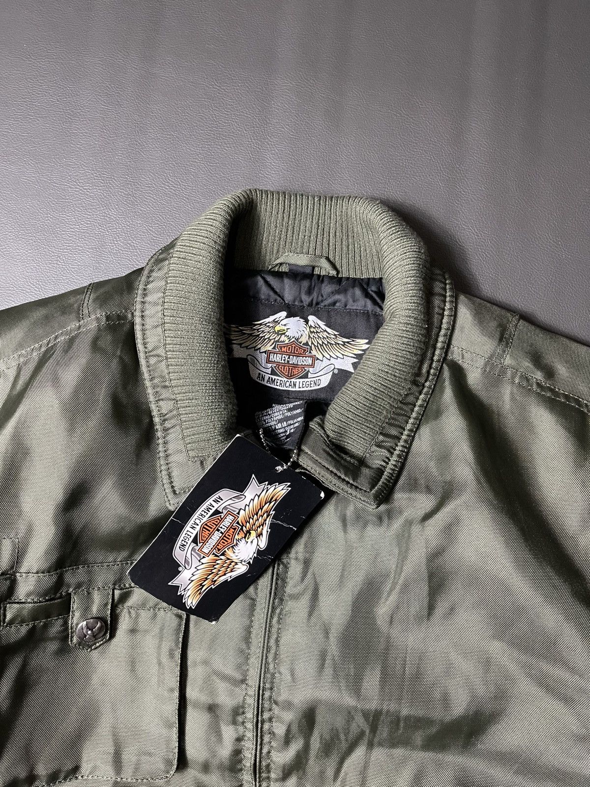 Harley Davidson Harley Davidson Bomber Jacket Size US XXL / EU 58 / 5 - 4 Thumbnail