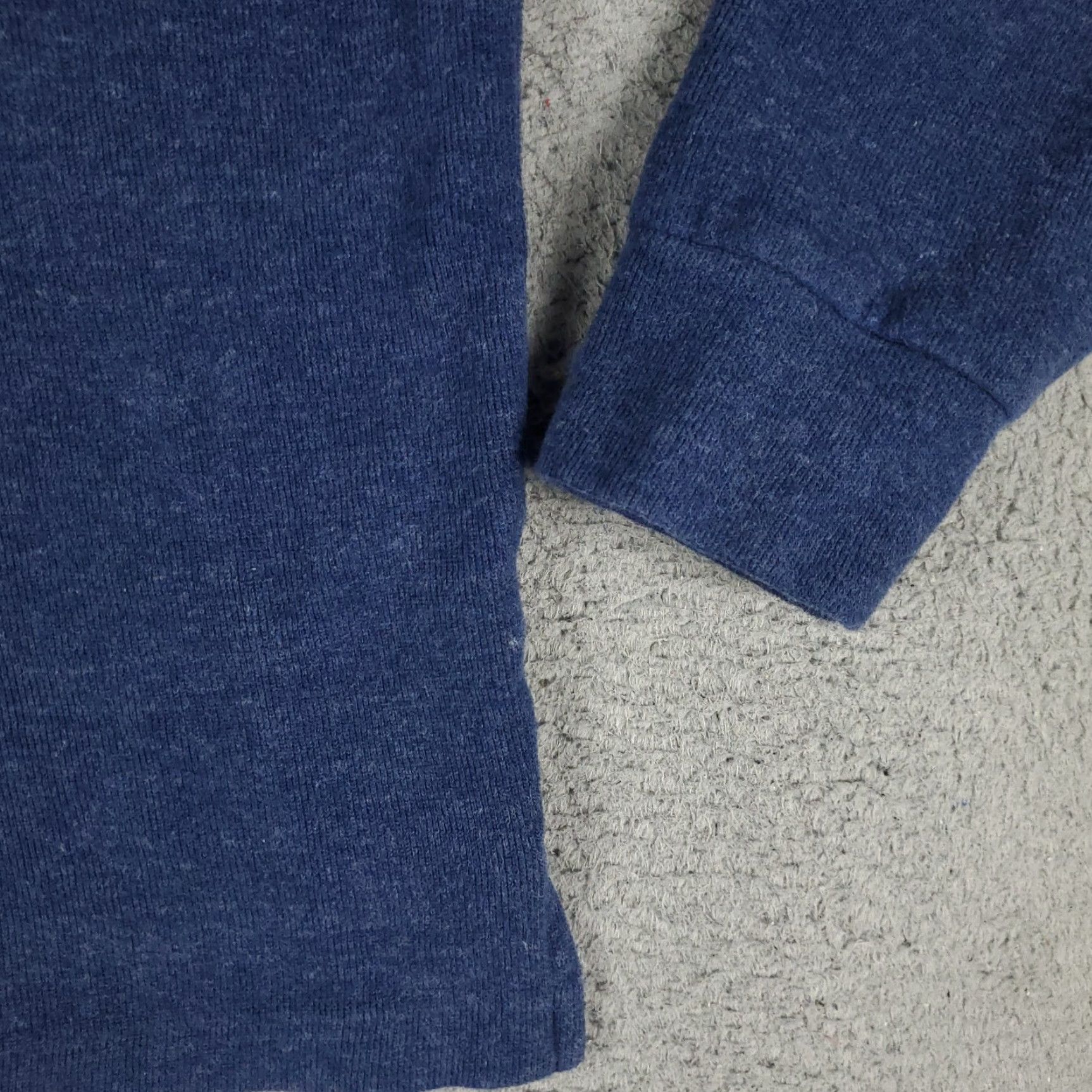 Ralph Lauren Ralph Lauren Sweater Mens Large Blue 1/4 Zip Pullover Knit Sweatshirt Size US L / EU 52-54 / 3 - 5 Thumbnail