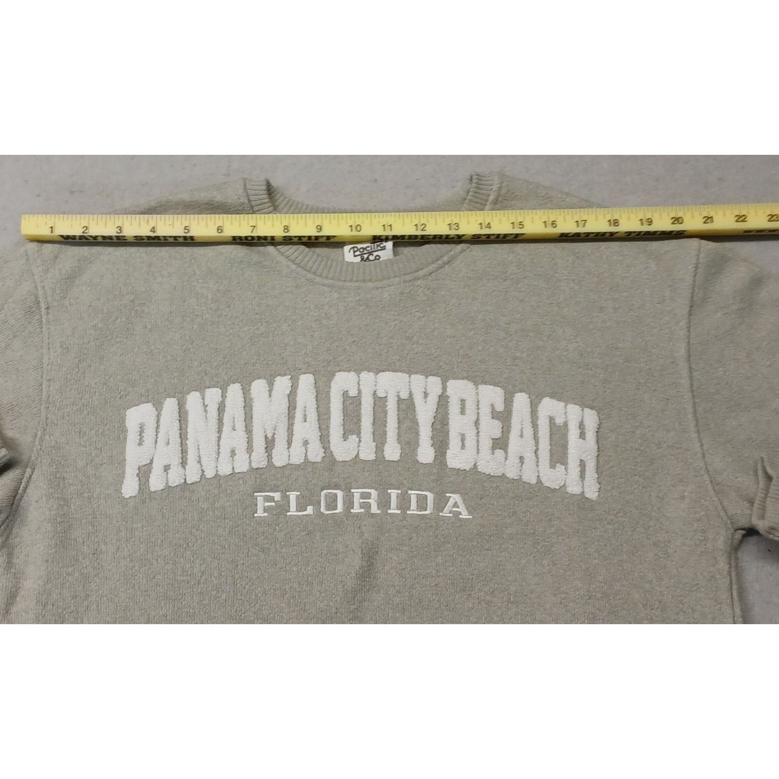 Other Pacific & Co. (Medium) Unisex Sage Gray Crew Neck Sweatshirt Size US M / EU 48-50 / 2 - 4 Thumbnail