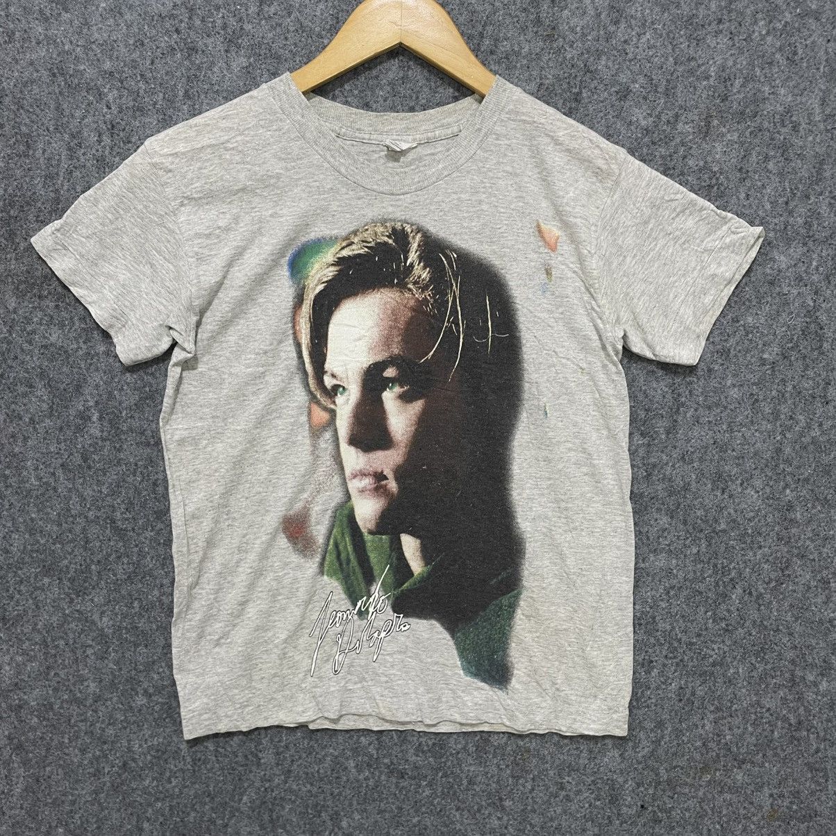 Vintage Vintage 90s Leonardo DiCaprio T-Shirt Size US S / EU 44-46 / 1 - 1 Thumbnail
