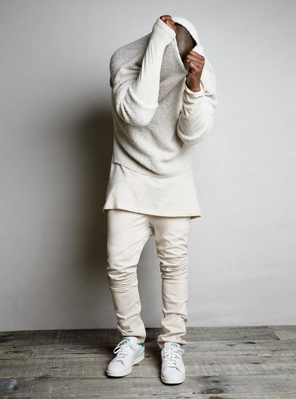 A.P.C. × Kanye West A.P.C. x Kanye West Ye Skinny Cream Jeans (GQ Cover Version) Size US 26 / EU 42 - 2 Thumbnail