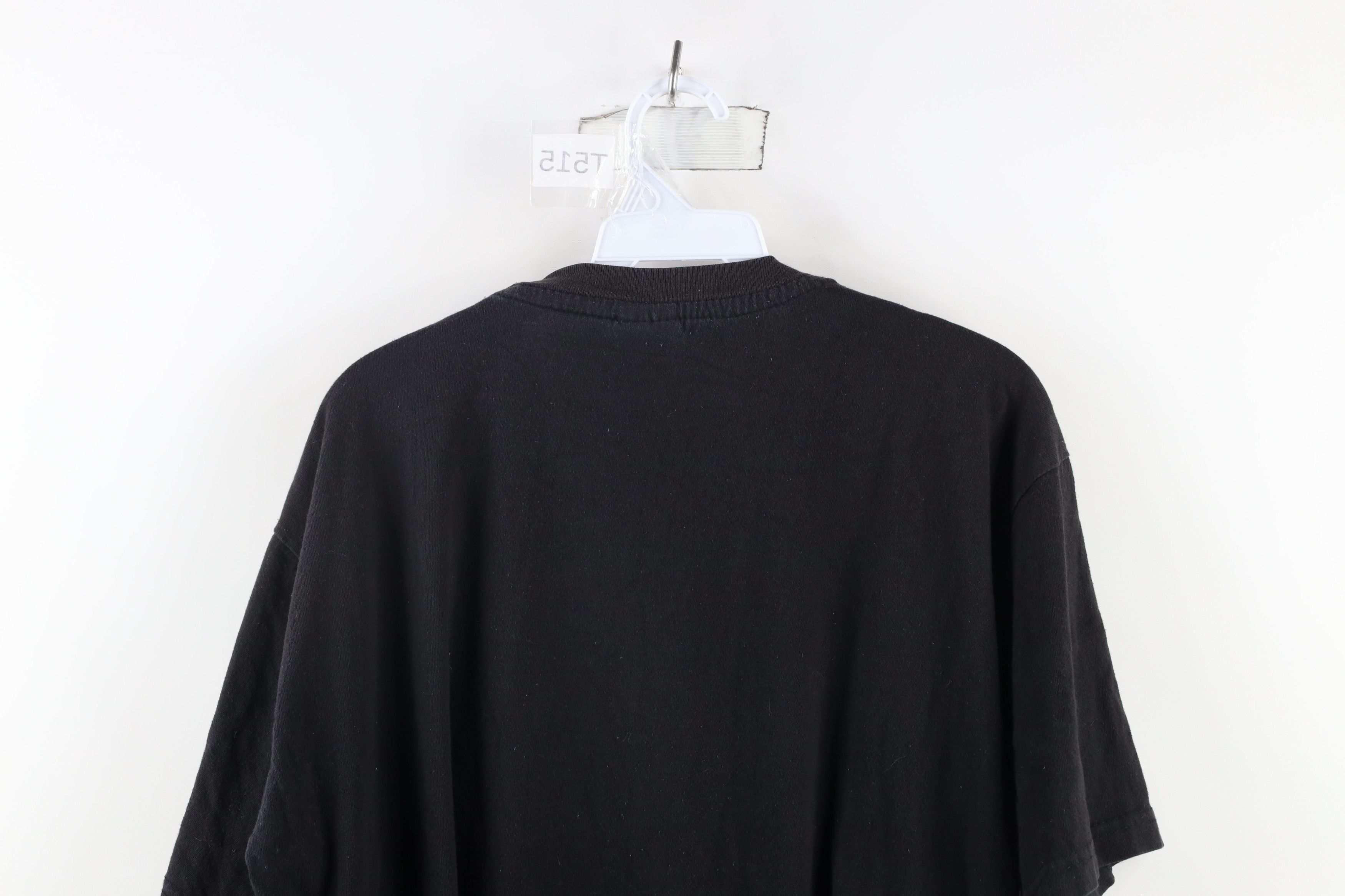 Vintage Vintage 90s Streetwear Short Sleeve T-Shirt Black Cotton Size US XL / EU 56 / 4 - 11 Thumbnail