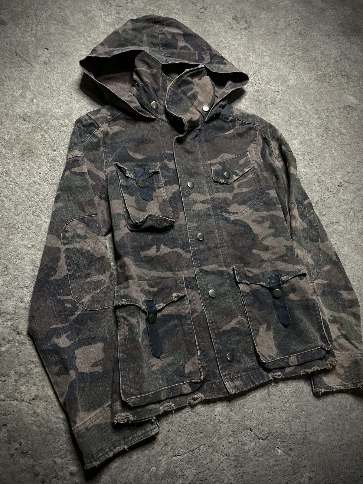 BUFFALO BOBS 2000’s Bub Jhonny - Apocalypse Style Camo Bono Jacket Size US M / EU 48-50 / 2 - 4 Thumbnail