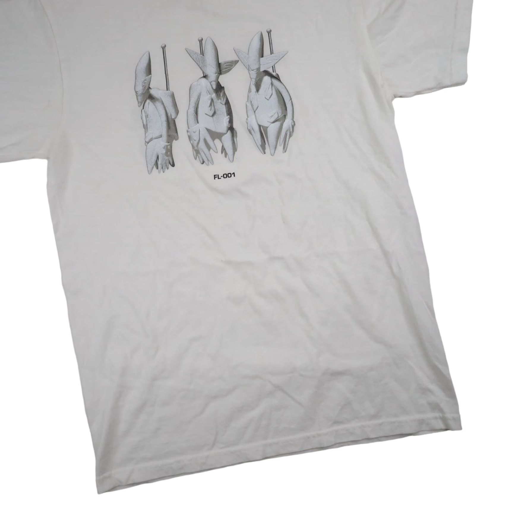 Vintage Futura Laboratories FL-001 Mens Small Graphic T Shirt White Size US S / EU 44-46 / 1 - 3 Thumbnail