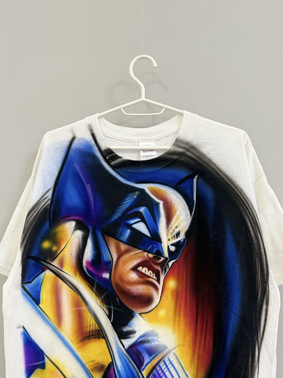 Band Tees × Marvel Comics Crazy Vintage 90s Wolverine Marvel Comics Tee Size US L / EU 52-54 / 3 - 3 Thumbnail