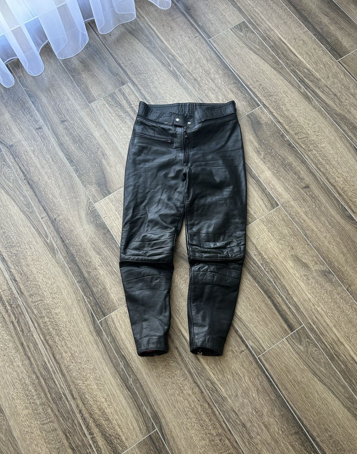 Vintage Leather Damen Leathers motorcycle pants