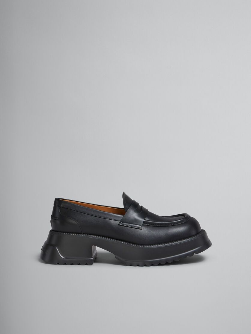 Marni o1f1d3z1025 Loafers With Platform Sole in Black Size US 9 / IT 39 - 1 Thumbnail