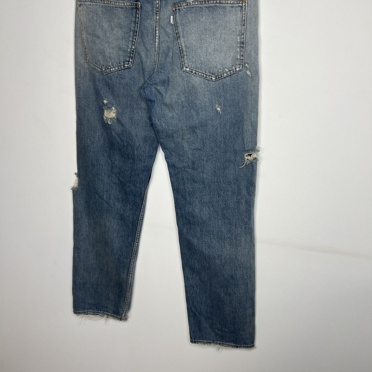 Designer × Haikure Haikure Denim Jeans Trousers Distressed Straight Size US 33 - 7 Thumbnail
