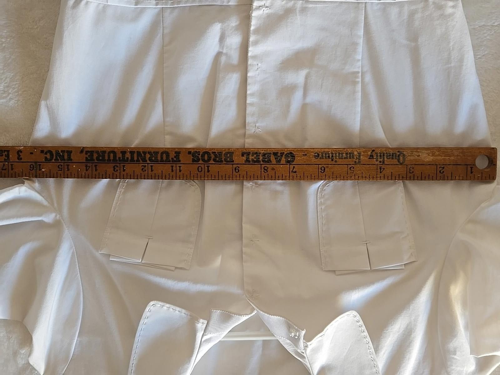 Elie Tahari Tahari Womens Shirt Dress Sz S Small 3/4 Sleeves White Size S / US 4 / IT 40 - 9 Thumbnail