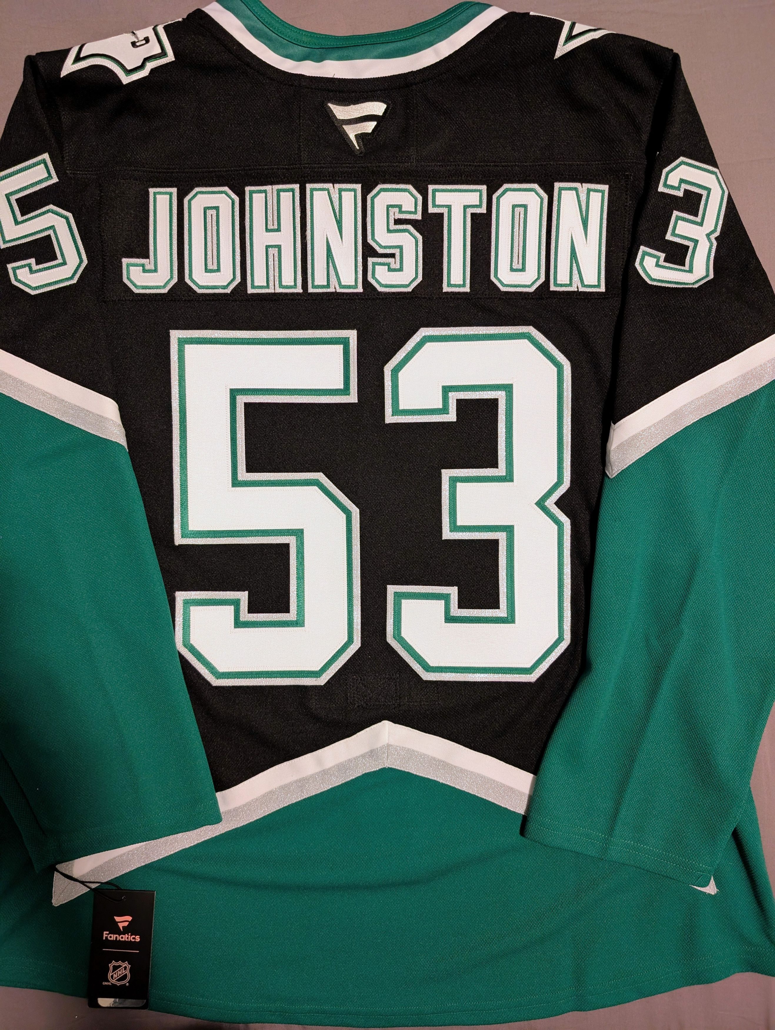 NHL Wyatt Johnston Dallas Stars 3rd jersey Fanatics Premium sz54 Size US XL / EU 56 / 4 - 1 Thumbnail