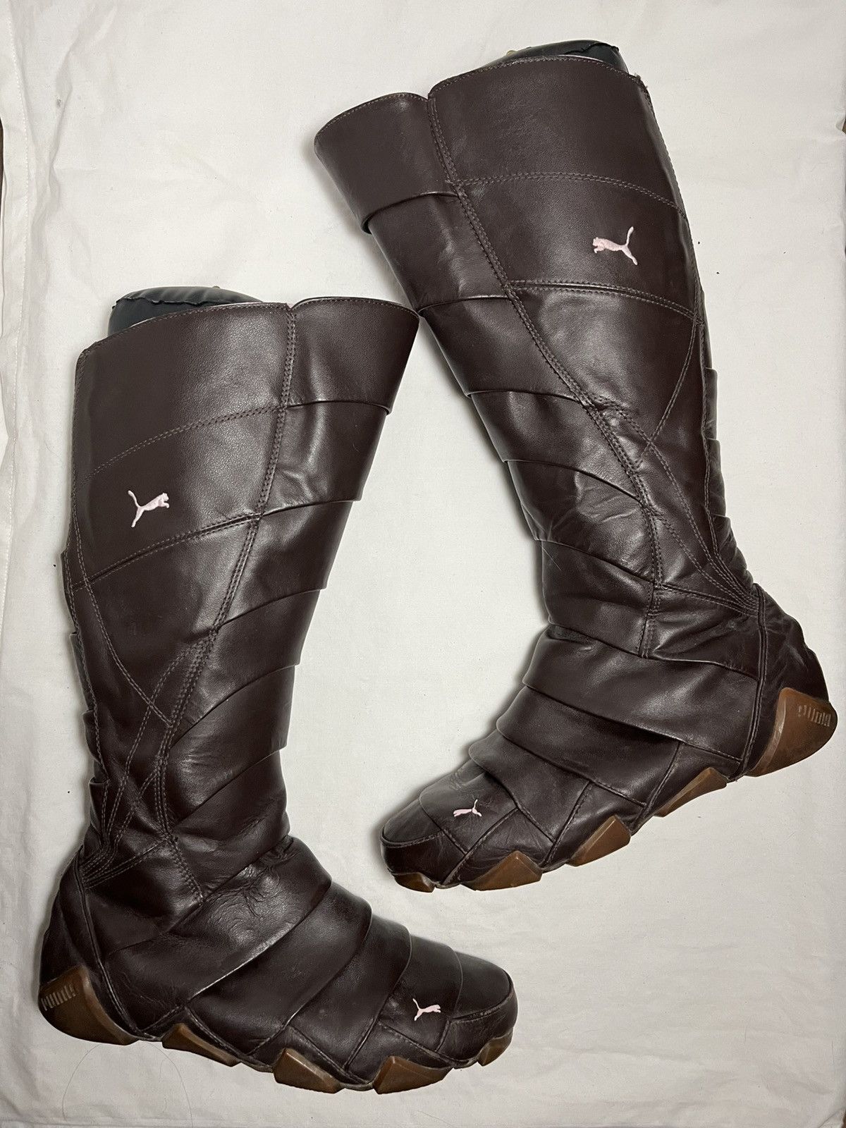 Puma Vintage Puma Satori Alto avant garde black Japanese boots Size US 10 / IT 40 - 1 Thumbnail