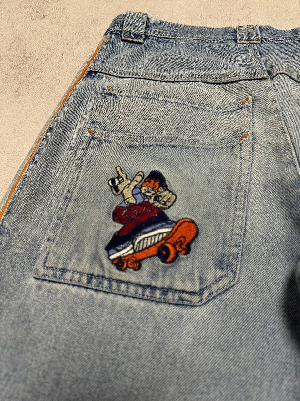 Vintage Vintage Skate Baggy Jeans Denim Pants Y2K 80s Size US 30 / EU 46 - 2 Thumbnail