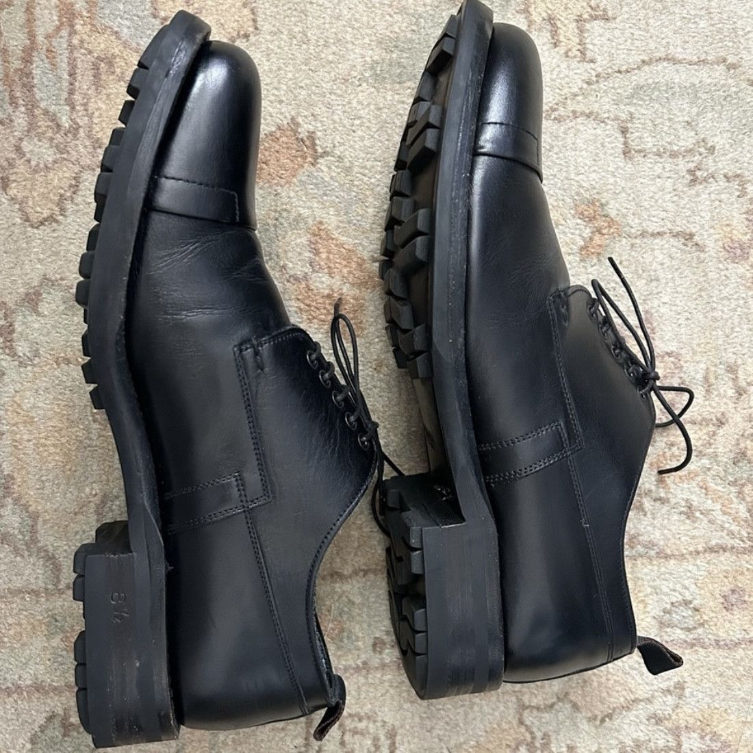 Prada Leather Dress Shoes Size US 8.5 / EU 41-42 - 3 Thumbnail