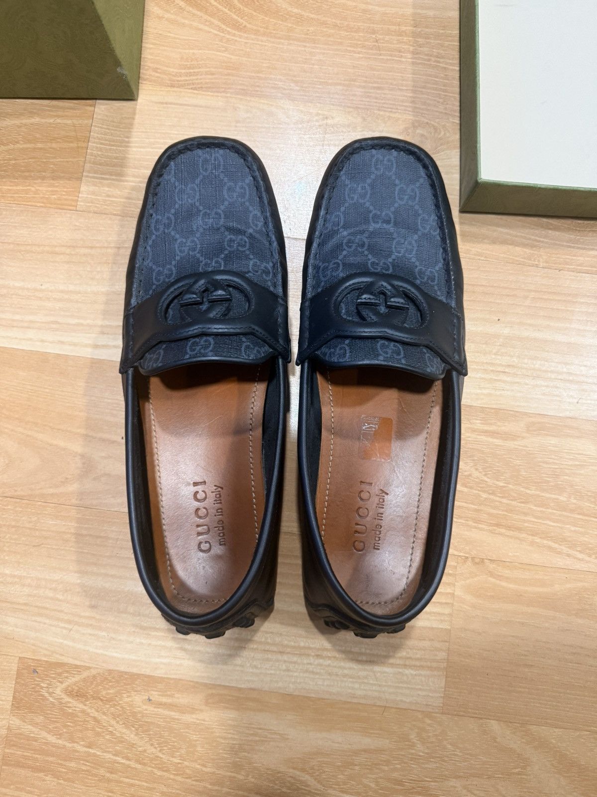 Gucci Mens Gucci interlocking G driver loafers Size US 9 / EU 42 - 5 Thumbnail