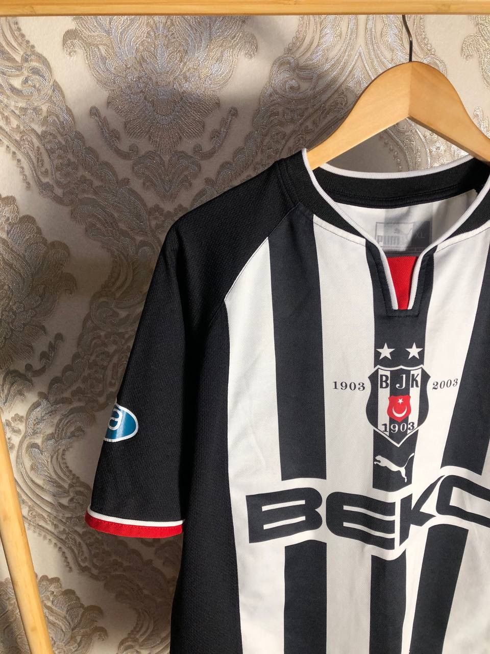 Puma × Vintage VERY RARE PUMA FC BESHIKTASH TURKEY SOCCER JERSEY BLOKECORE Size US XL / EU 56 / 4 - 3 Thumbnail
