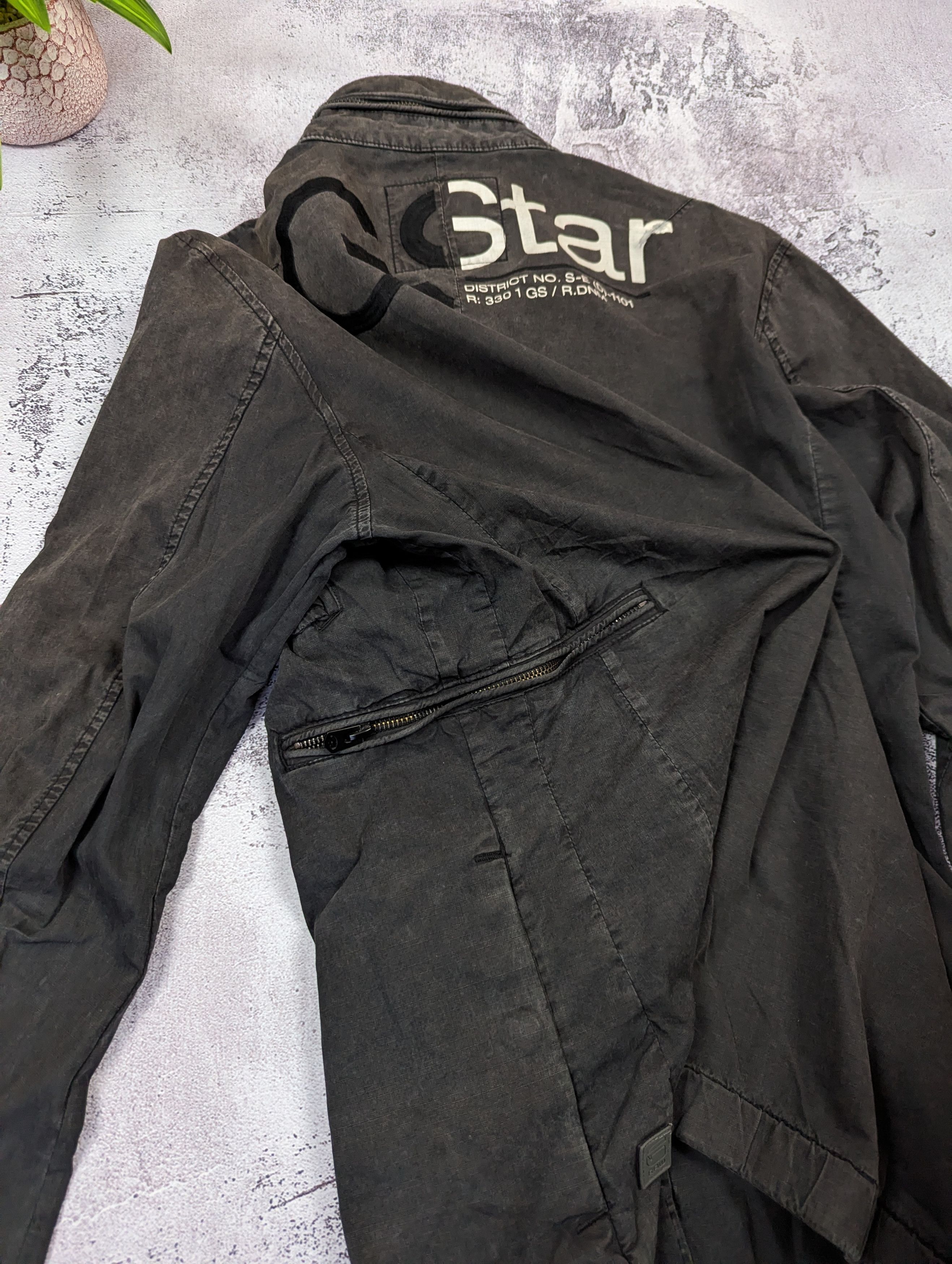 G-Star VTG G-Star RAW Faded Distressed Jacket L Size US L / EU 52-54 / 3 - 20 Thumbnail