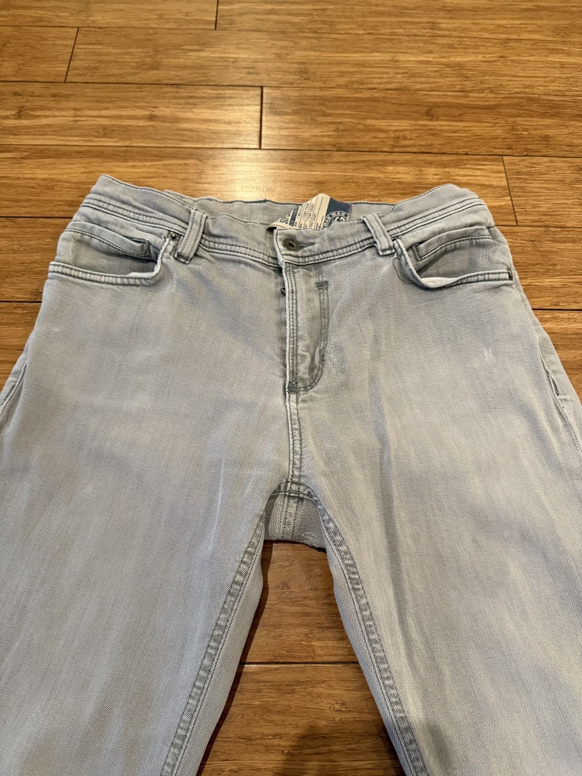 Dolce & Gabbana Dolce & Gabbana Skinny Jean Grey Size US 31 - 3 Thumbnail