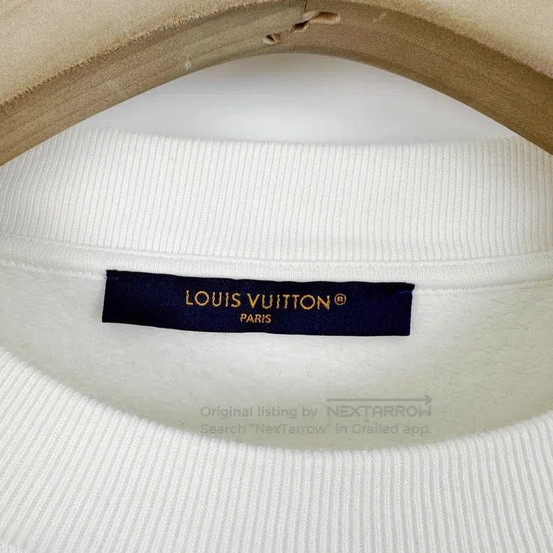 Louis Vuitton Louis Vuitton Ink-splashed monogram doodle printed crewnec Size US M / EU 48-50 / 2 - 4 Thumbnail