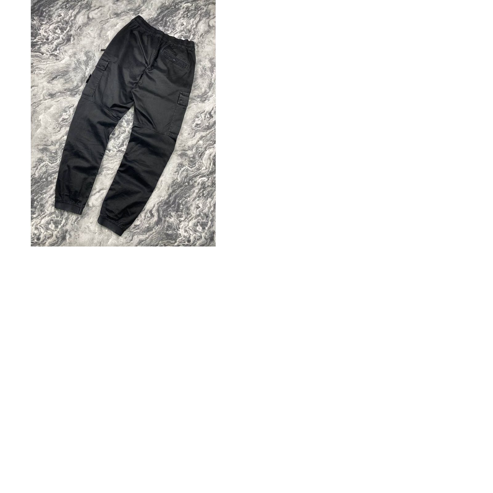 Stone Island Stone Island Cargo Pants Men 31 Black Regular Cargo Pocket Cotton Pants Mens Black 31Inseam 30in Vintage No Logo Accent Modern Casual Size US 31 - 10 Thumbnail