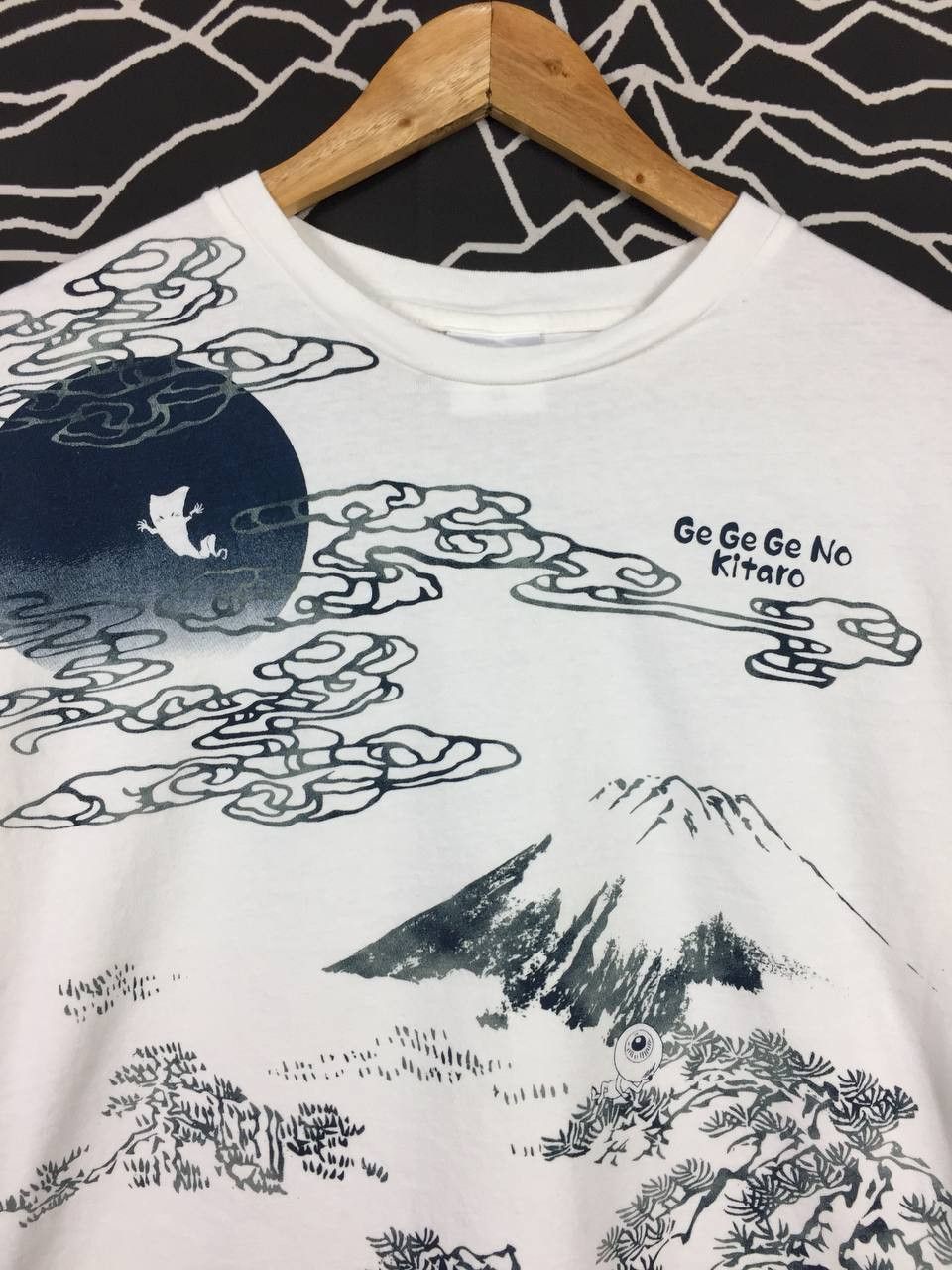 Anime × Vintage Ge Ge Ge No Kitaro Kitaro Of The Graveyard Anime Manga Tee Size US L / EU 52-54 / 3 - 3 Thumbnail