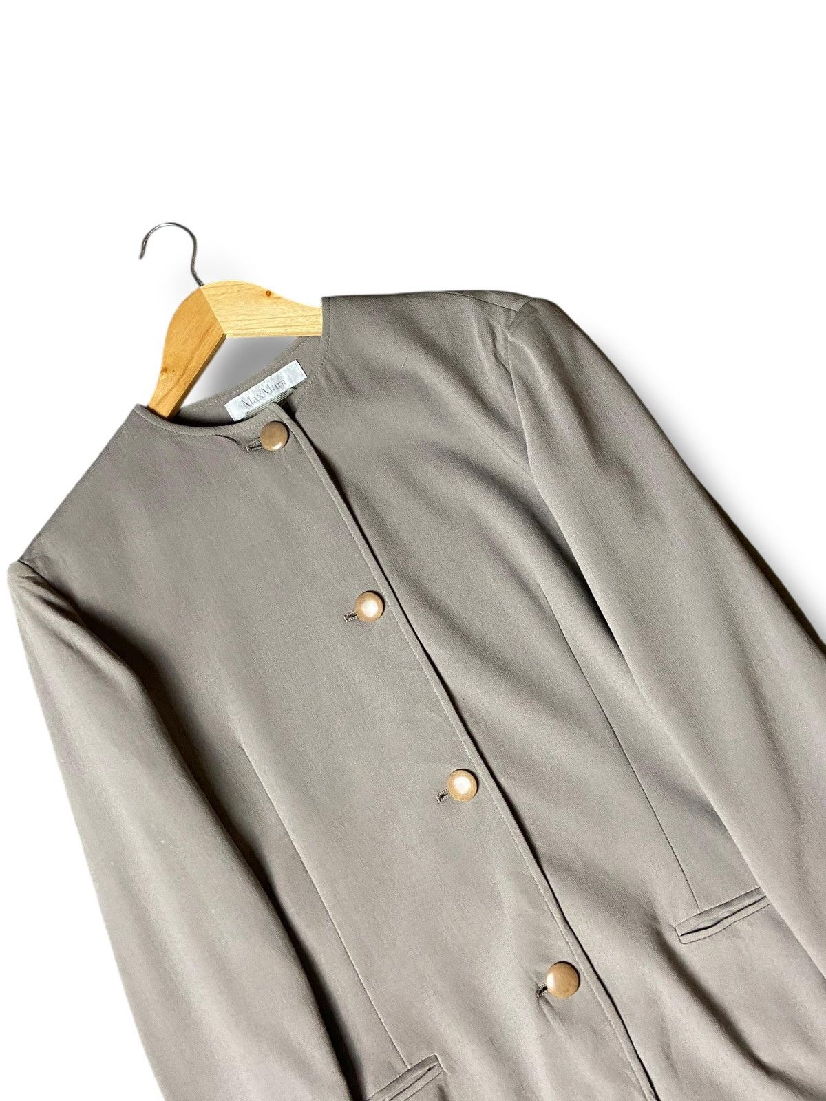 Japanese Brand × Vintage MaxMara Japanese Brand Buttoned Jacket (123) Size US XXS / EU 40 - 2 Thumbnail