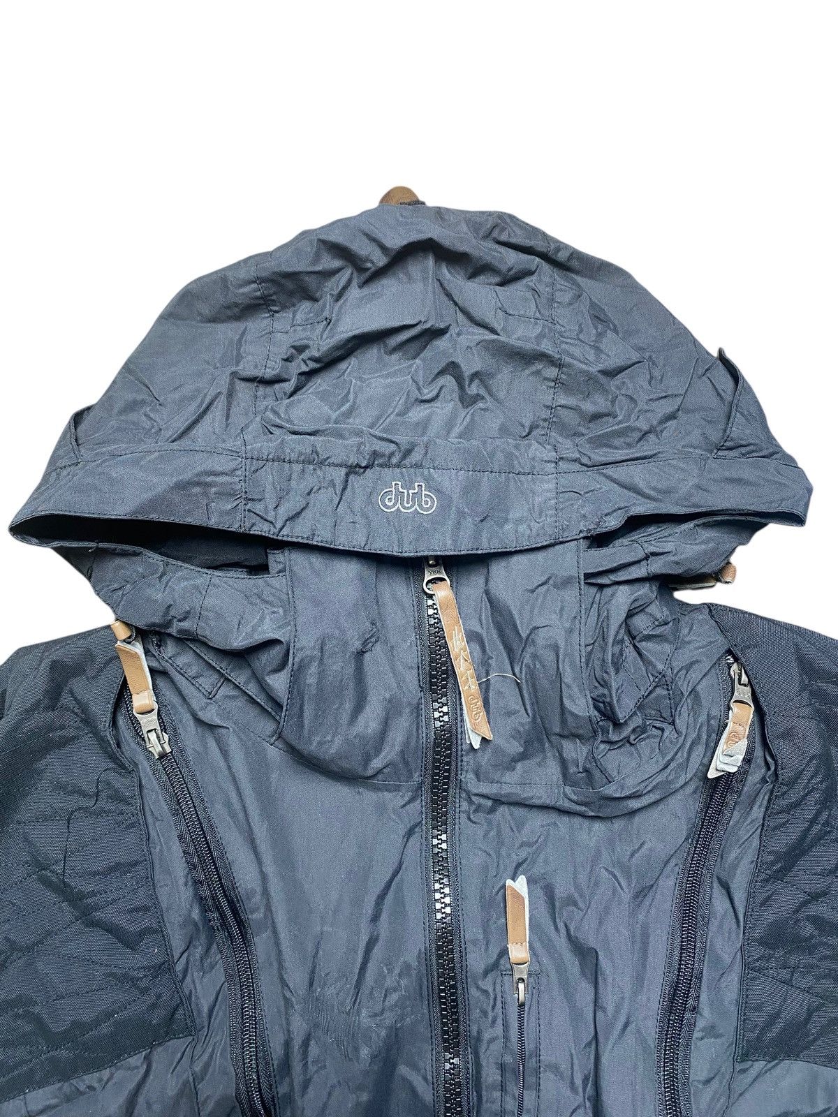 Japanese Brand VINTAGE JAPANESE BRAND DUB JACKET TACTICAL ZIPPER HOODIE Size US XL / EU 56 / 4 - 5 Thumbnail