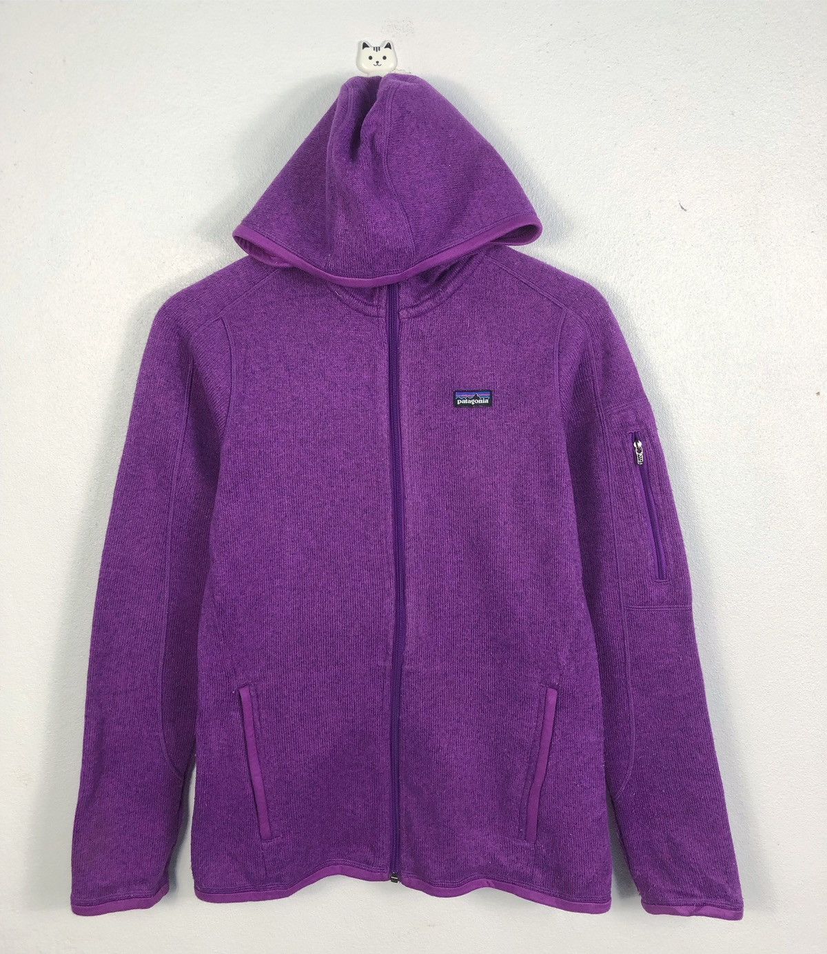 image of Patagonia Women Zipper Hoodie in Purple (Size XS)