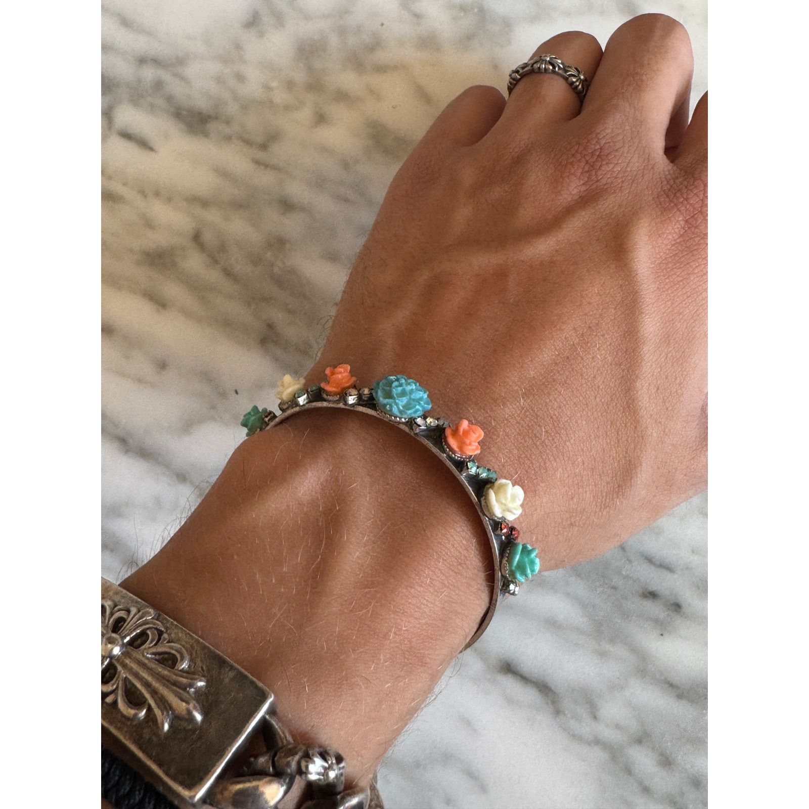 Other Dannijo x Uo Floral Cuff Bracelet Size ONE SIZE - 3 Thumbnail