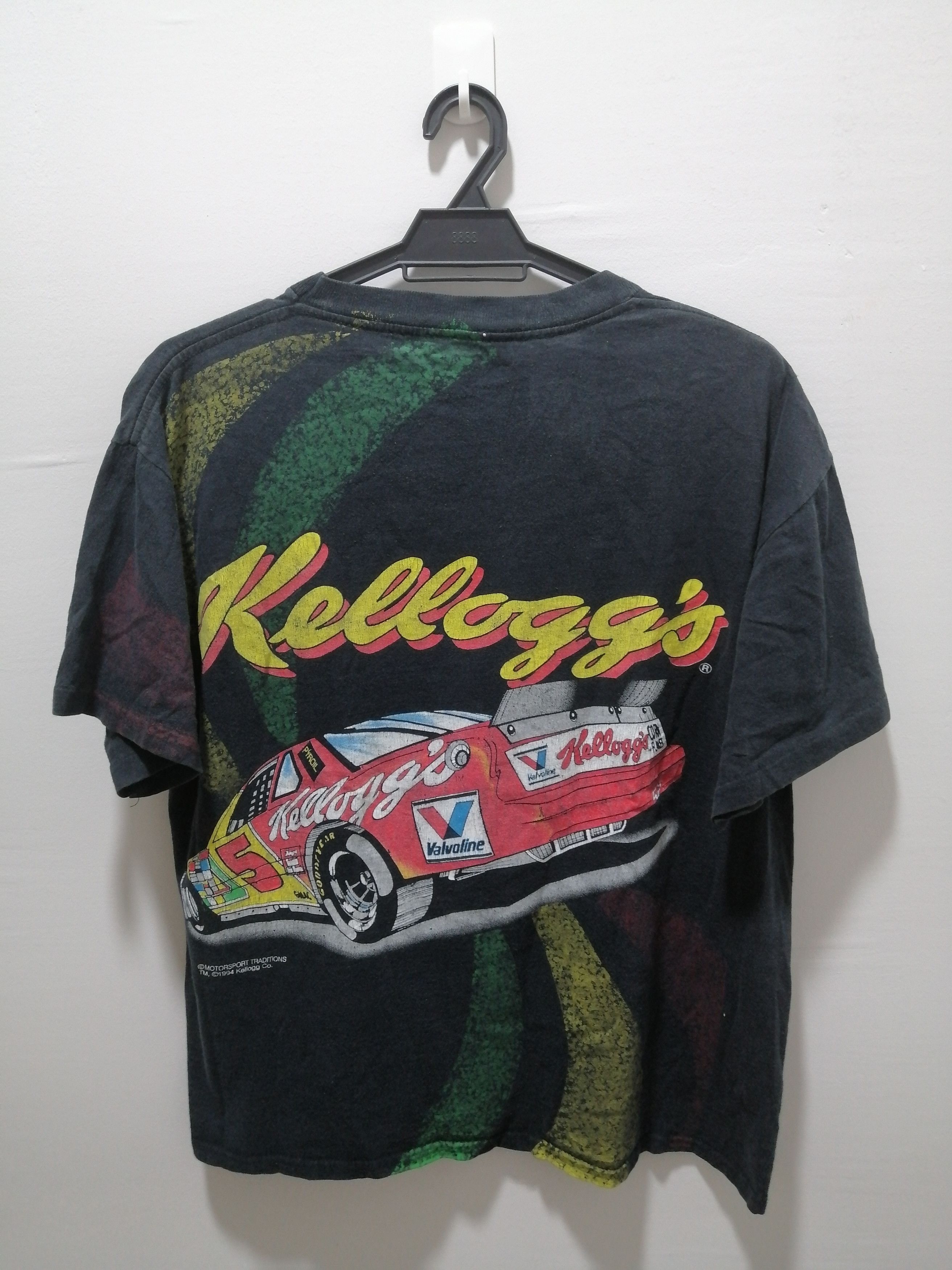 NASCAR VINTAGE 90'S NASCAR KELLOGS SHIRT FULL PRINT Size US M / EU 48-50 / 2 - 2 Thumbnail