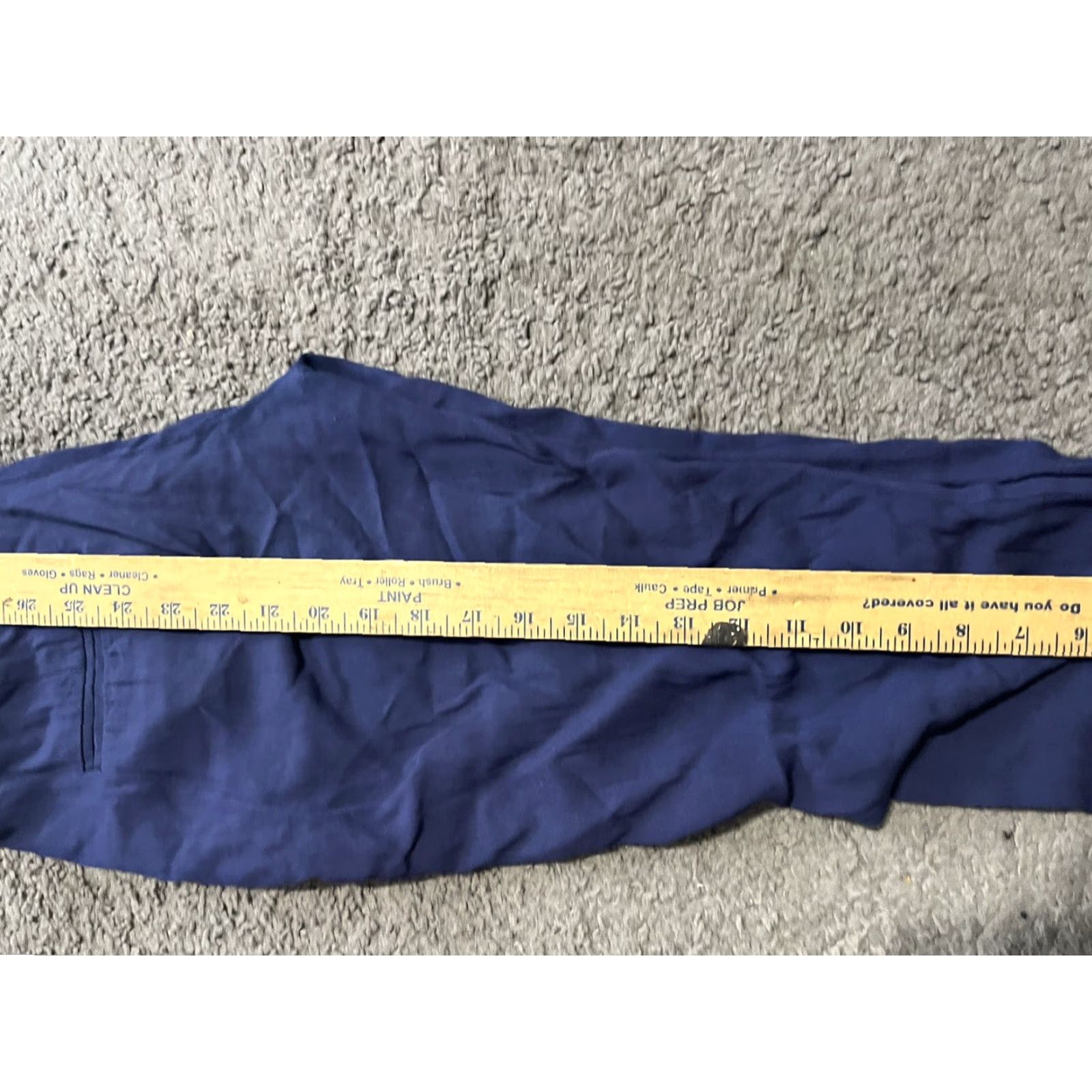Theory Theory Capris Pants Women Sz 4 Blue Viscose Zipper Pockets Inseam 23" Regular Rise 8.5-10.5" Jersey Casual Business Women Size 27" / US 4 / IT 40 - 6 Thumbnail
