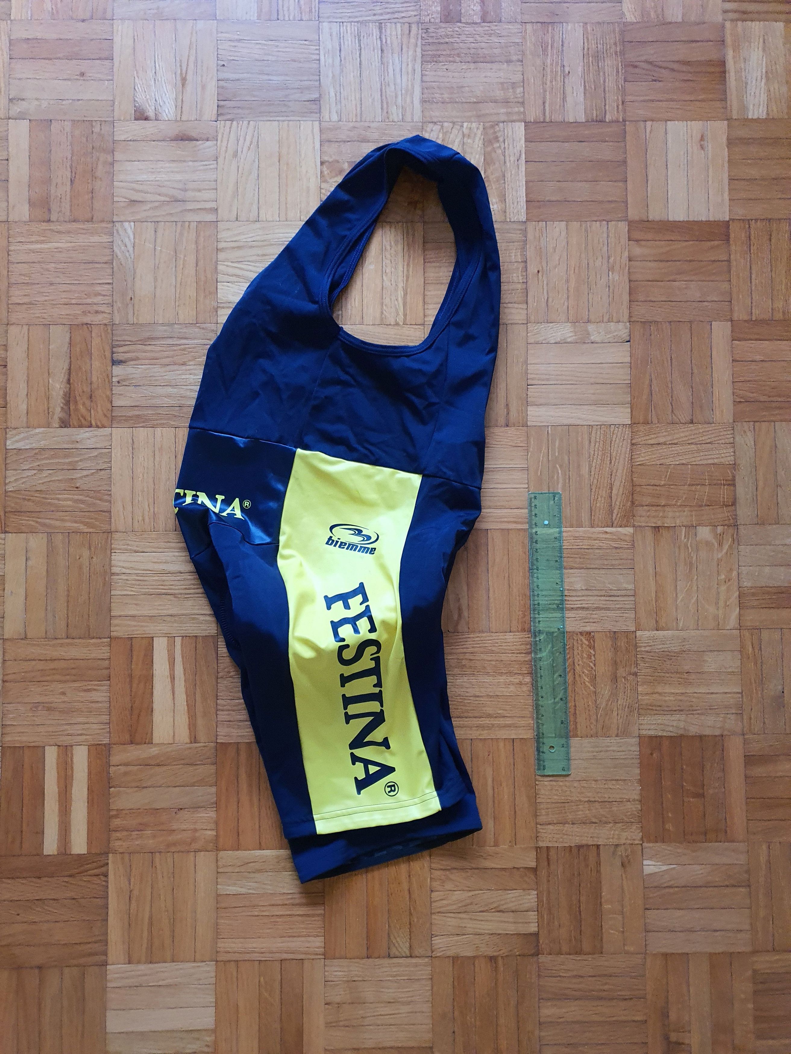 Bicycle BIEMME x FESTINA - Vintage Road Cycling Bibs Bib Shorts Size US 36 / EU 52 - 8 Thumbnail