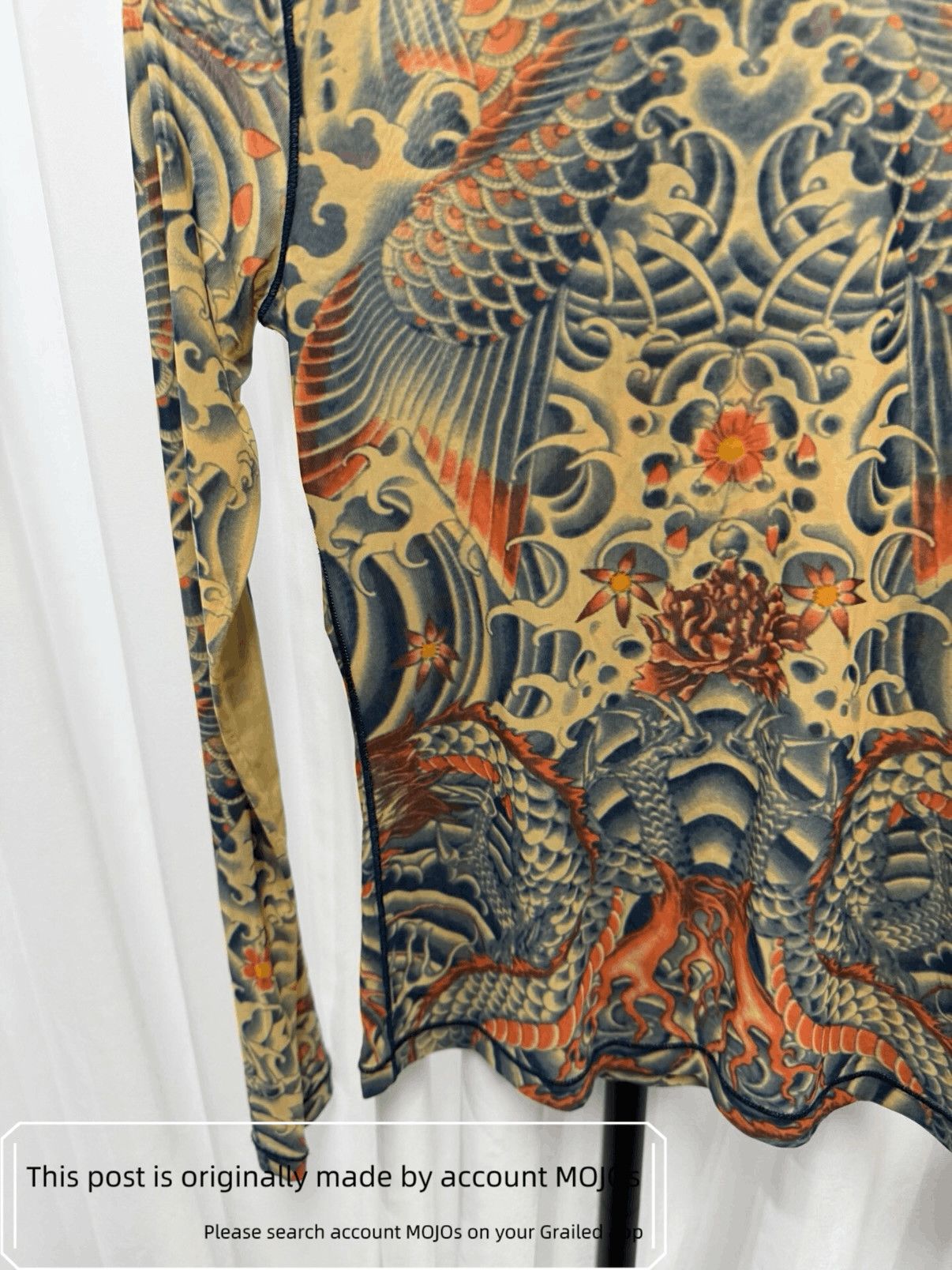Jean Paul Gaultier Sz M Jean Paul Gaultier Tattoo Tee mojos9622 Size US M / EU 48-50 / 2 - 3 Thumbnail