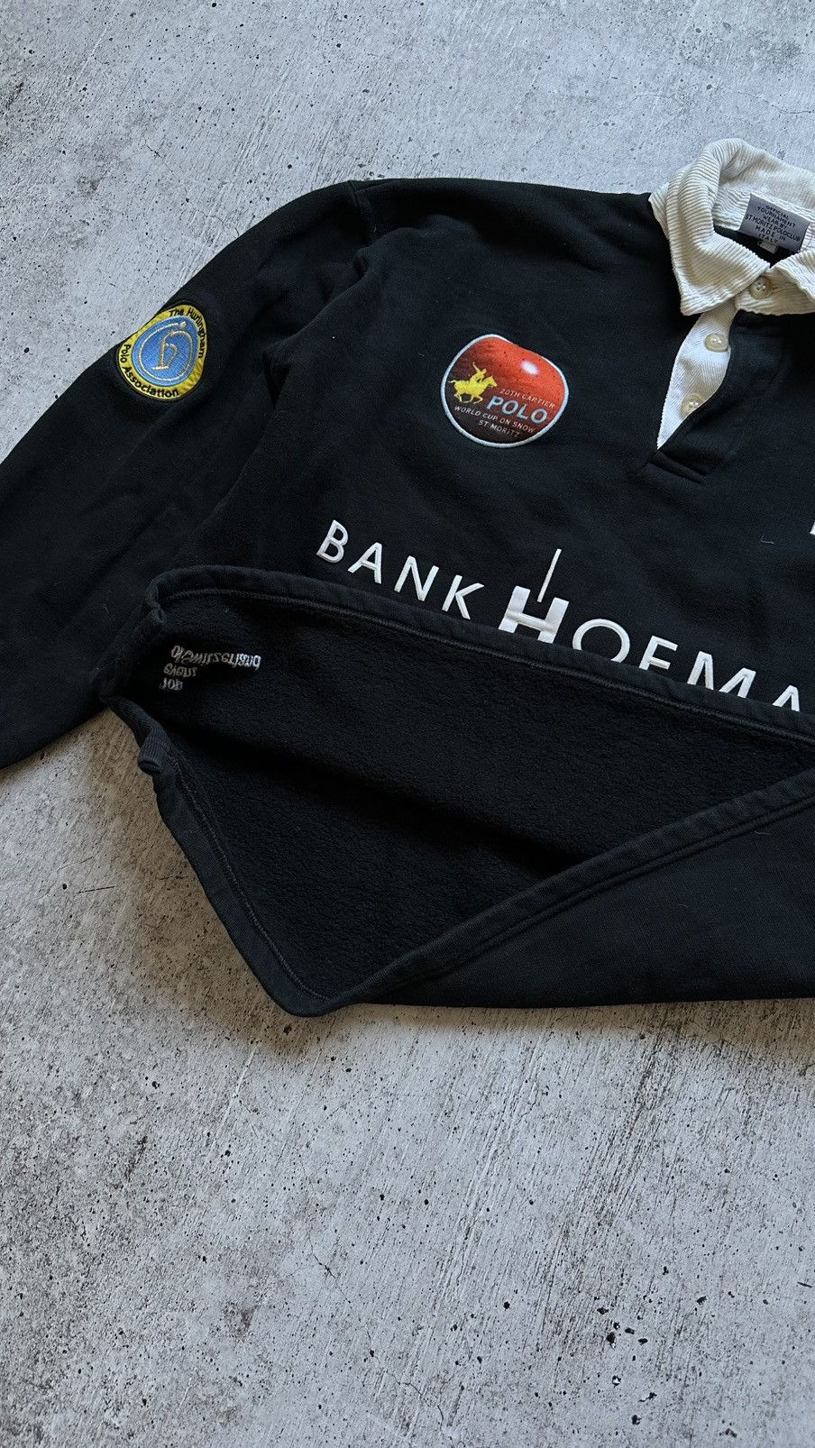 Vintage Vintage St Moritz Bank Hofmann Polo Club Cropped T Shirt Size US XS / EU 42 / 0 - 13 Thumbnail