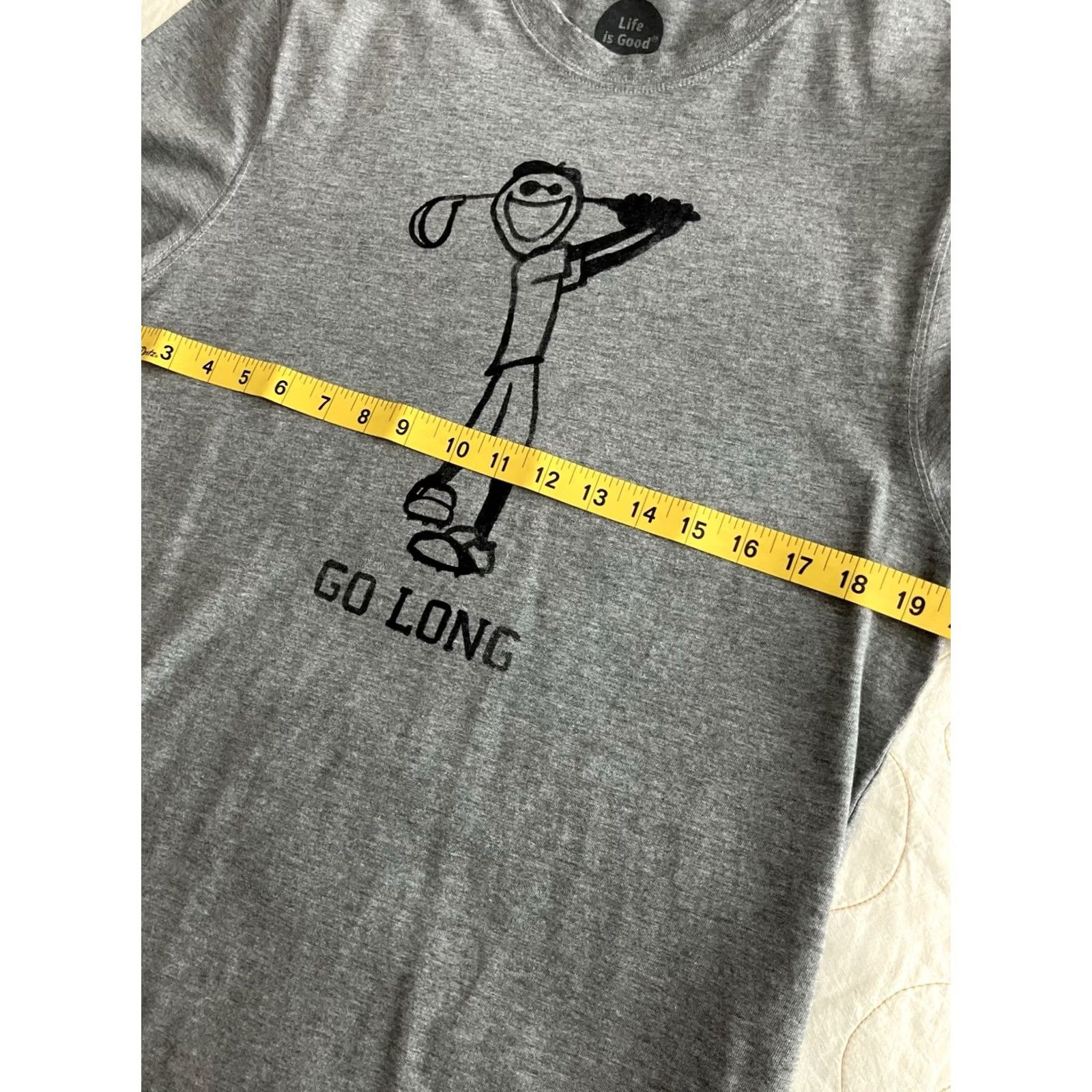 Life is Good Life Is Good Crusher Tee Golf Orange Shirt Classic Fit Medium M Mens Size US M / EU 48-50 / 2 - 3 Thumbnail