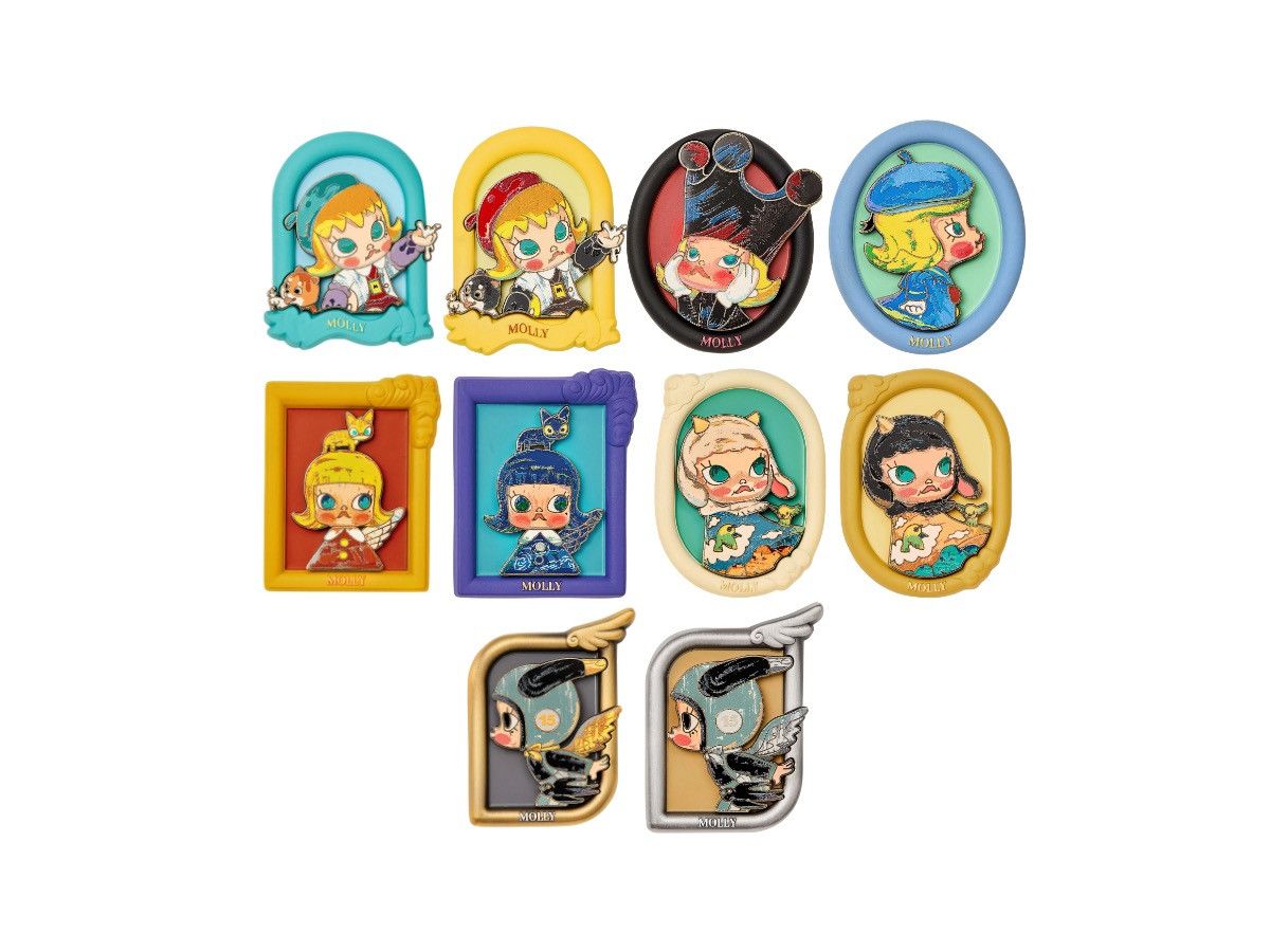 POP MART Pop Mart MOLLY Anniversary Statues Retro 2 Fridge Magnet Box Size ONE SIZE - 1 Thumbnail