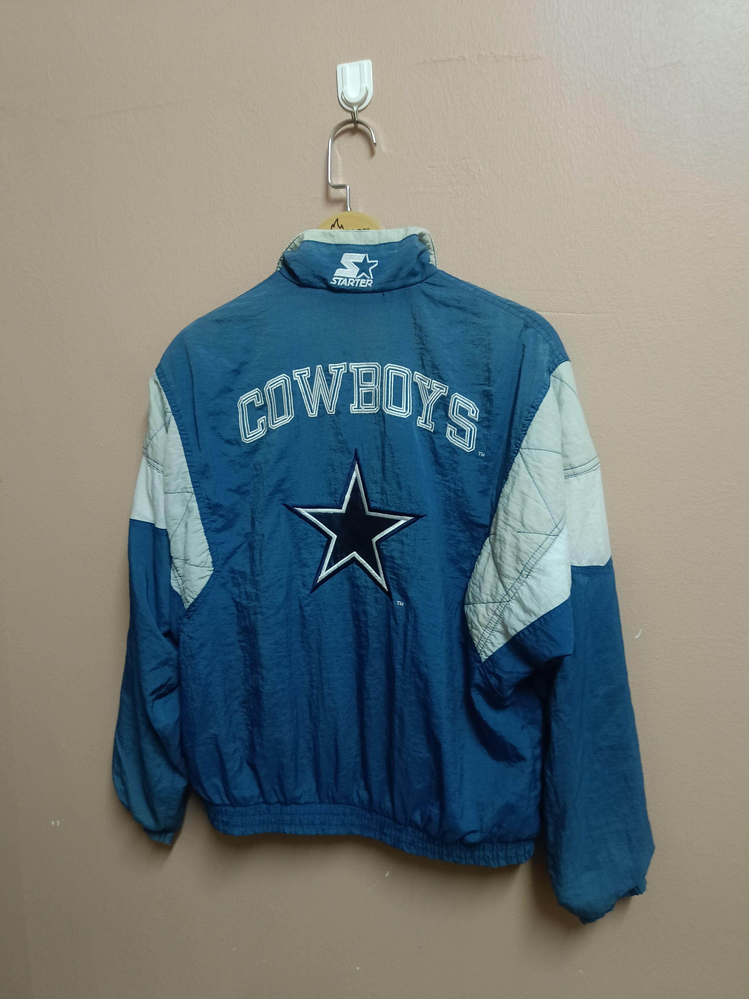NFL × Starter Vtg 90s Dallas Cowboys Starter Jacket Size US M / EU 48-50 / 2 - 1 Thumbnail