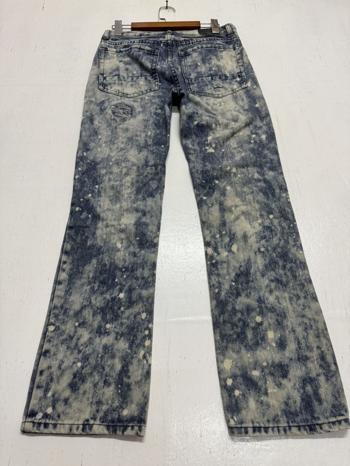 Vintage Gs denim distress Size US 31 - 3 Thumbnail