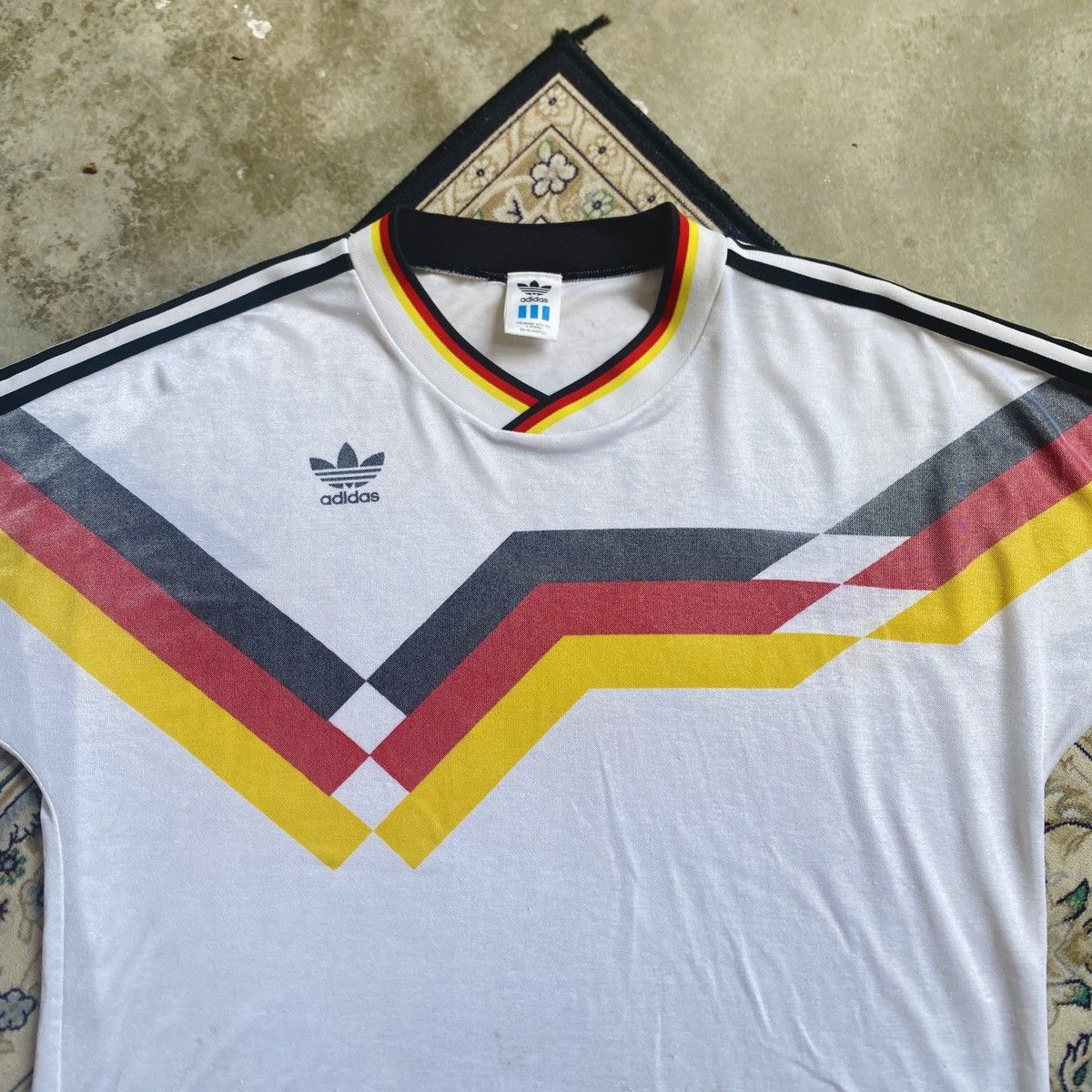 Adidas Vintage Adidas German Jersey Size US L / EU 52-54 / 3 - 2 Thumbnail