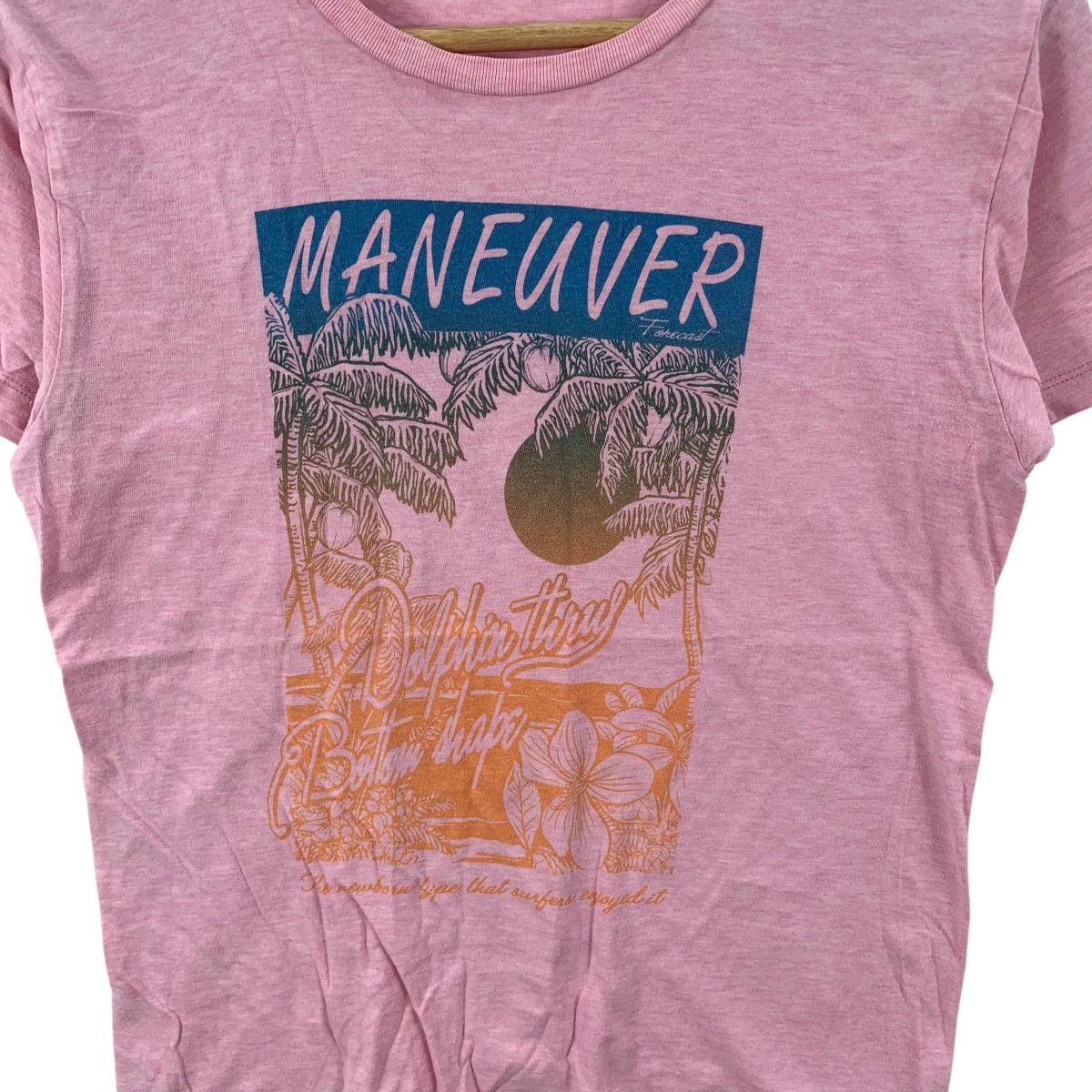 Other FREDYMAC JAPAN DALUC Hawaii Pink Coconut Tee Shirt Top Beach Size S / US 4 / IT 40 - 6 Thumbnail