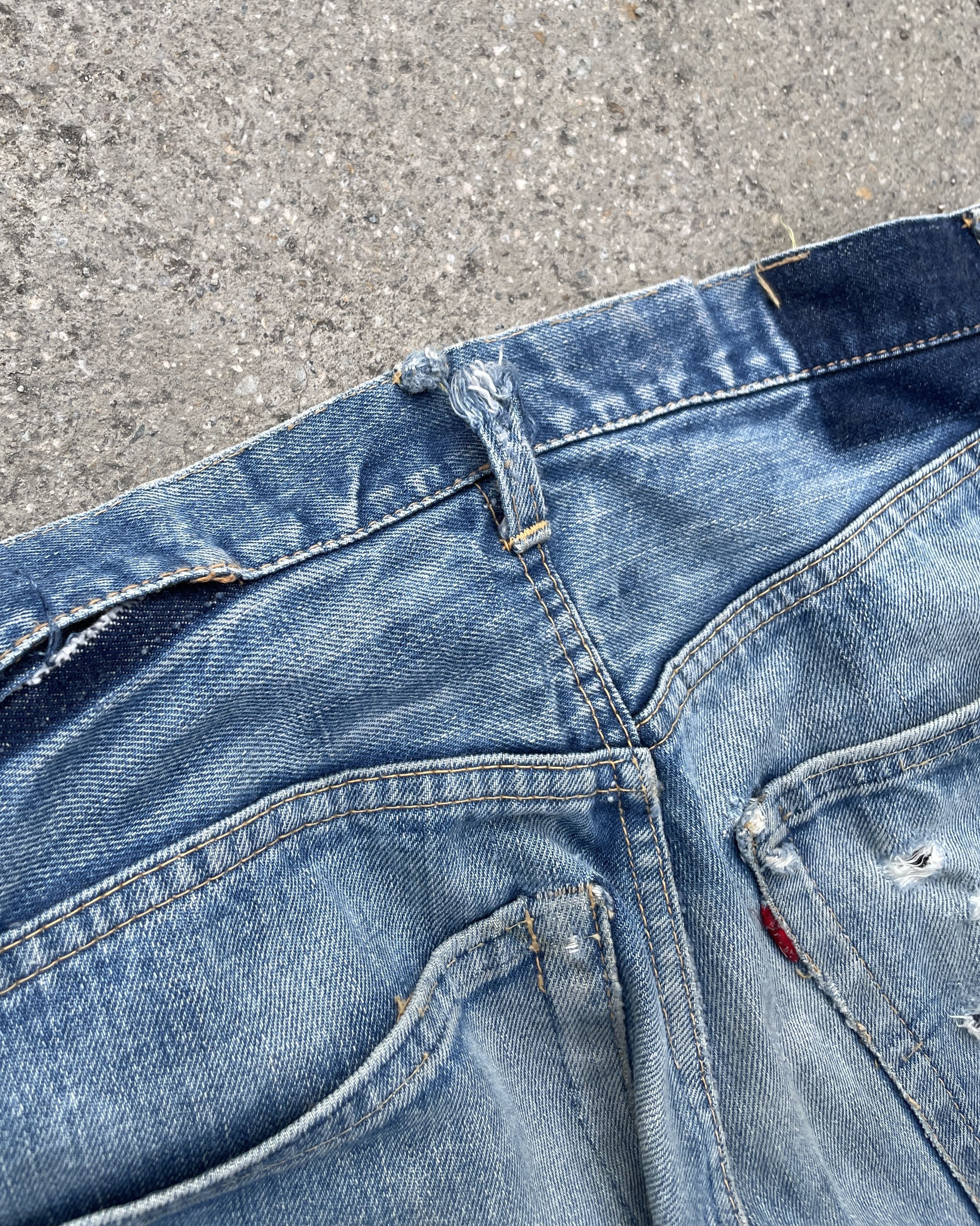 Levi's × Levi's Vintage Clothing Original LEVI'S 60's 551zxx Selvedge Denim Pants 501 Size US 30 / EU 46 - 11 Thumbnail