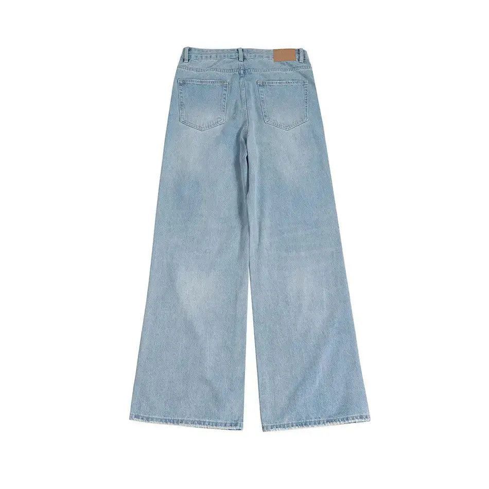 Japanese Brand Y2K Ripped Flare Baggy Jeans Size US 30 / EU 46 - 5 Thumbnail