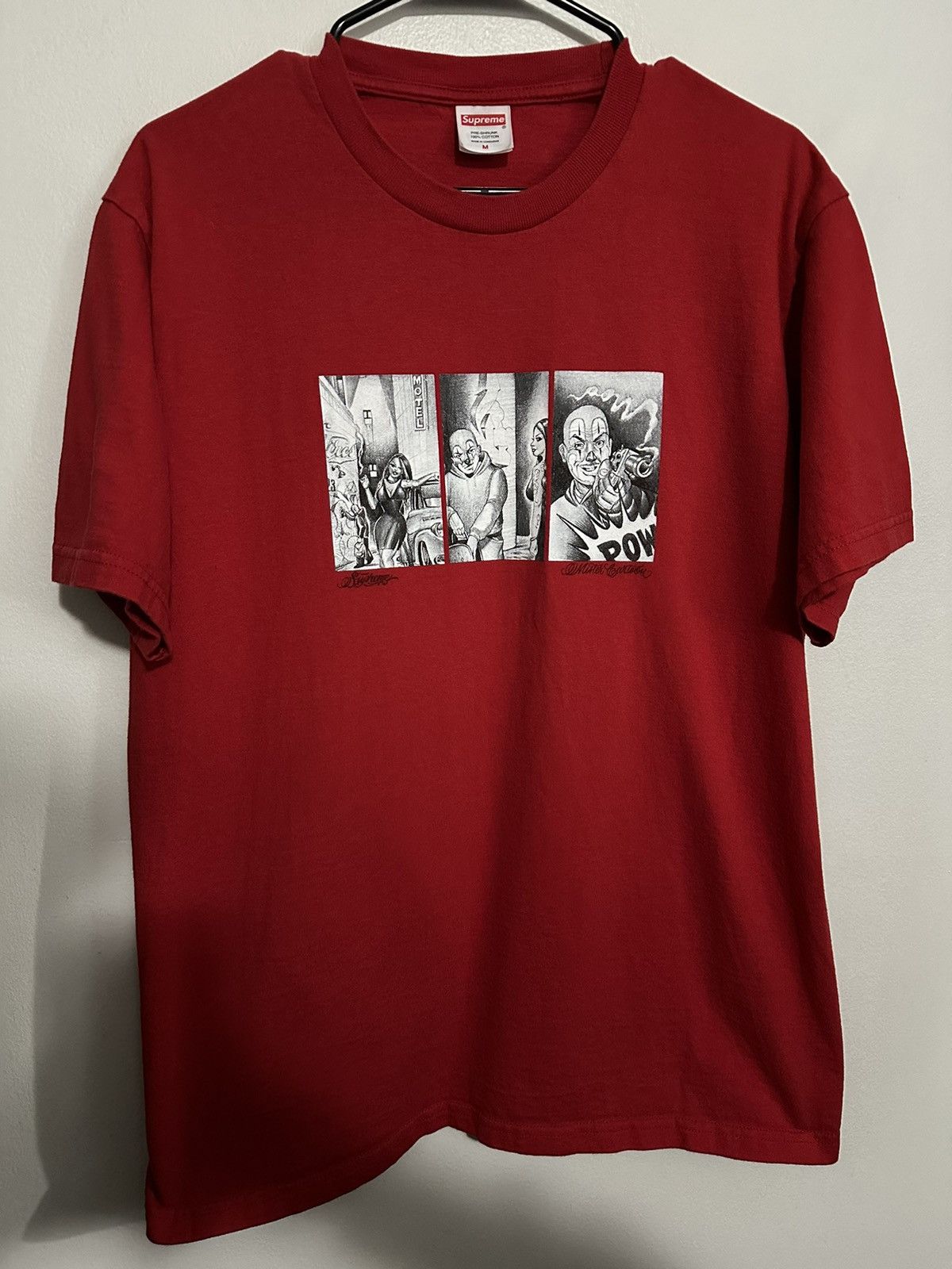 Supreme Supreme Mister Cartoon Pow Tee Size US M / EU 48-50 / 2 - 1 Thumbnail