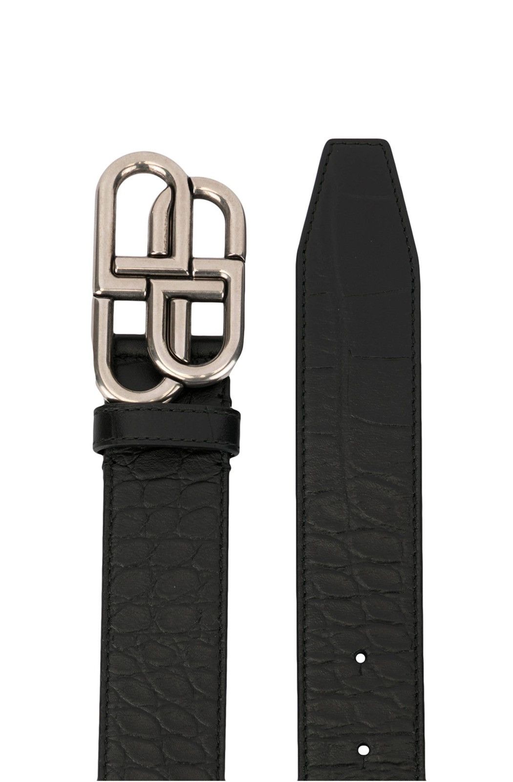 Balenciaga Balenciaga Large BB Leather Belt Size 30 - 2 Thumbnail