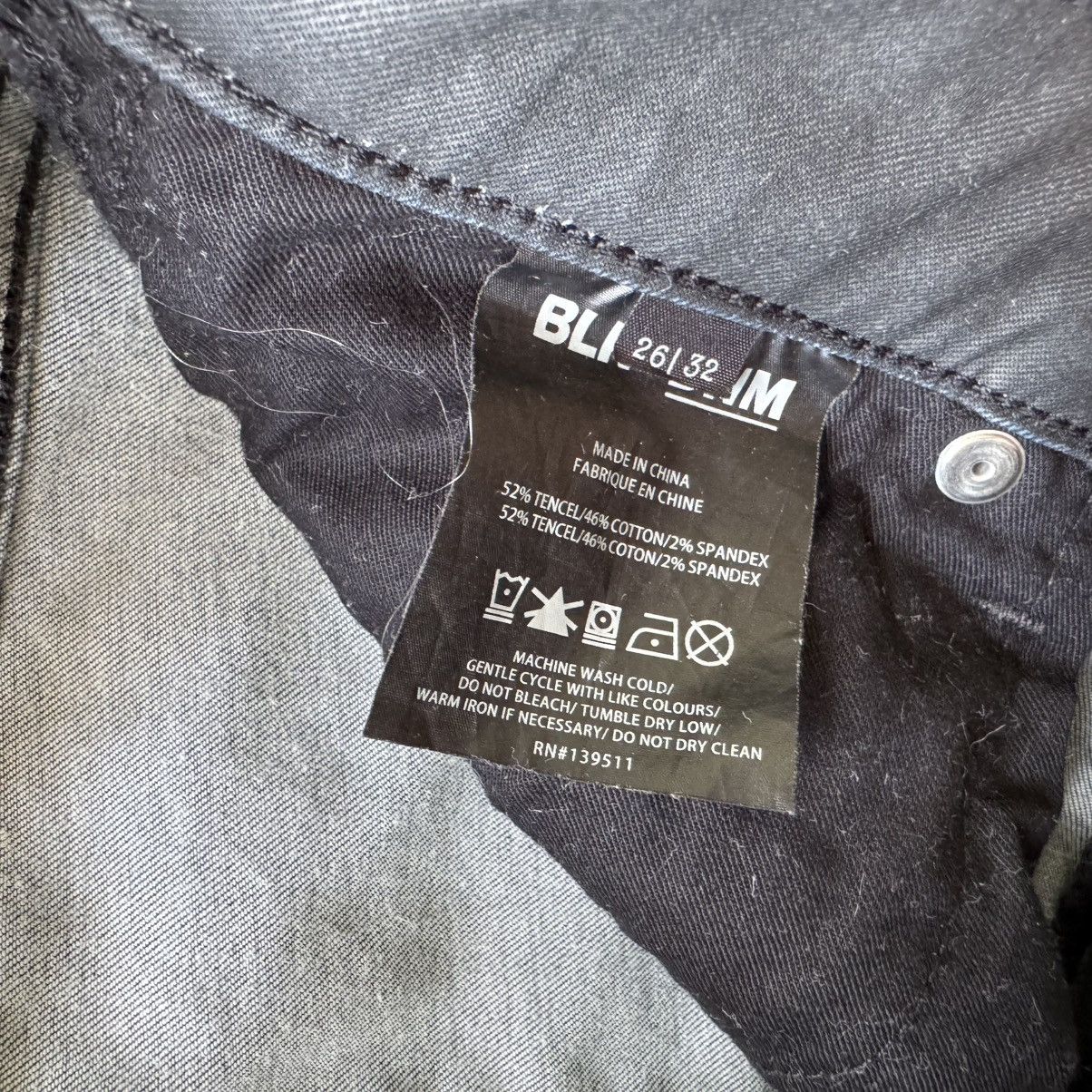 Blk Dnm BLK DNM Skinny Faux Leather Colorblock Pants Size 26" / US 2 / IT 38 - 5 Thumbnail