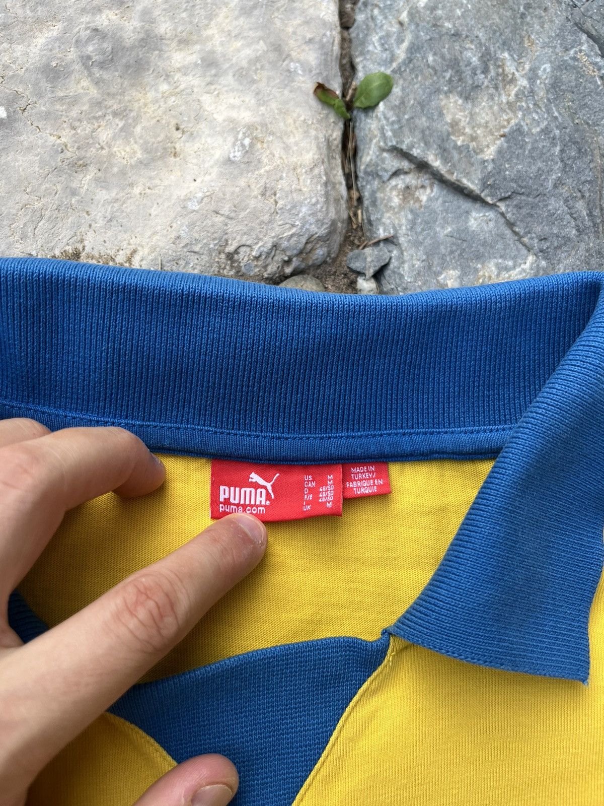 Puma × Vintage Vintage Puma Sweden Sverige y2k polo tee soccer jersey rare Size US M / EU 48-50 / 2 - 9 Thumbnail