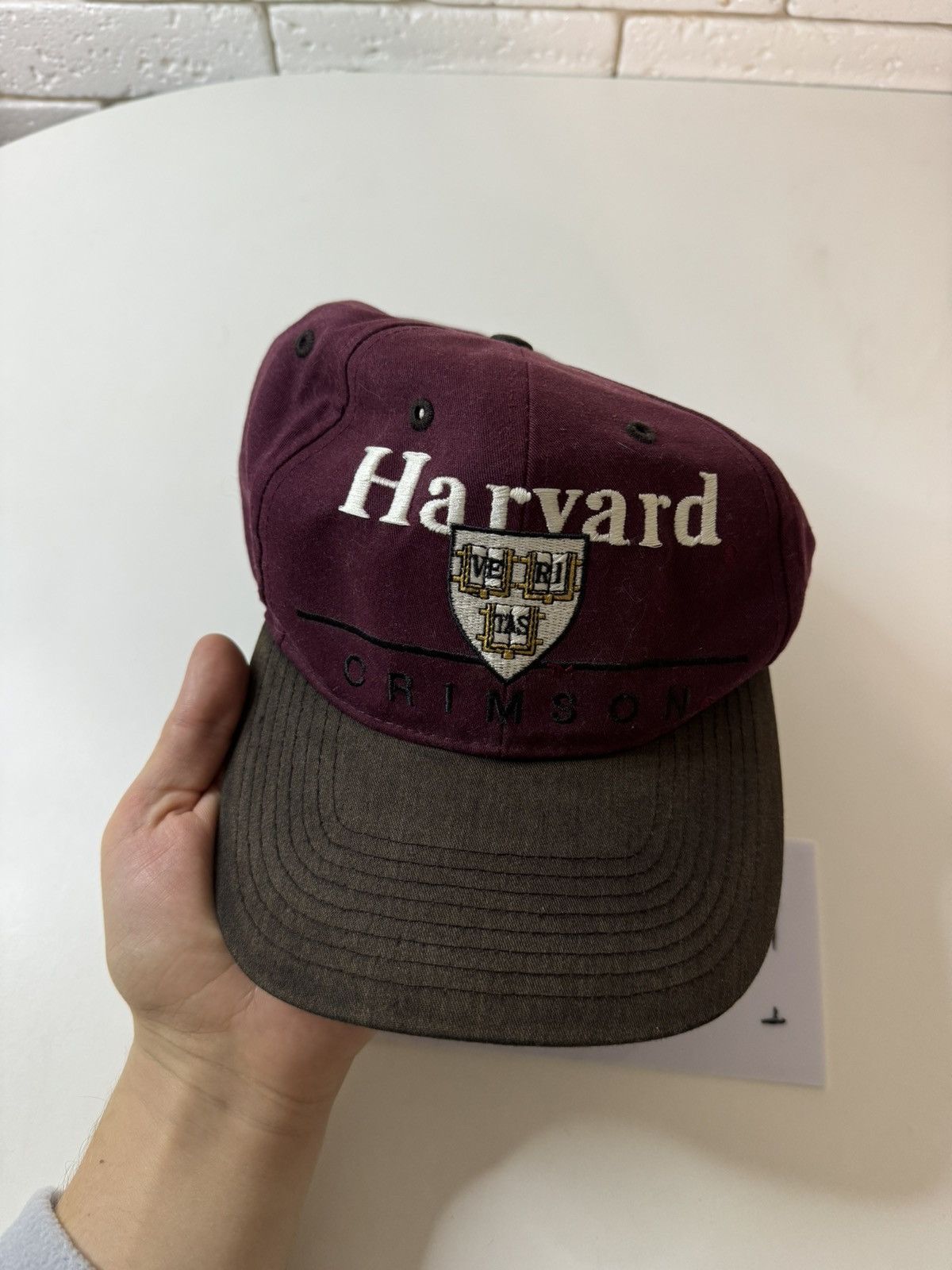 Other Harvard University Orimson cap hat Size ONE SIZE - 2 Thumbnail