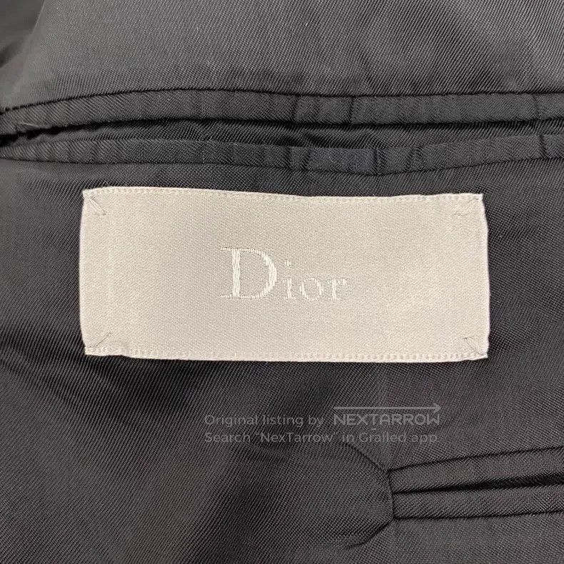Dior Dior Blue lapel woollen long-sleeved suit jacket Size US M / EU 48-50 / 2 - 5 Thumbnail